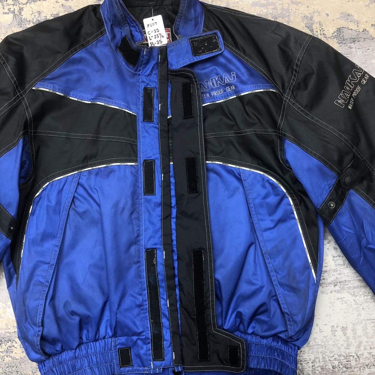 Japanese Brand Y207. JAPAN NANKAI MOTORCYCLE TOP RIDER JACKET Size US L / EU 52-54 / 3 - 3 Thumbnail