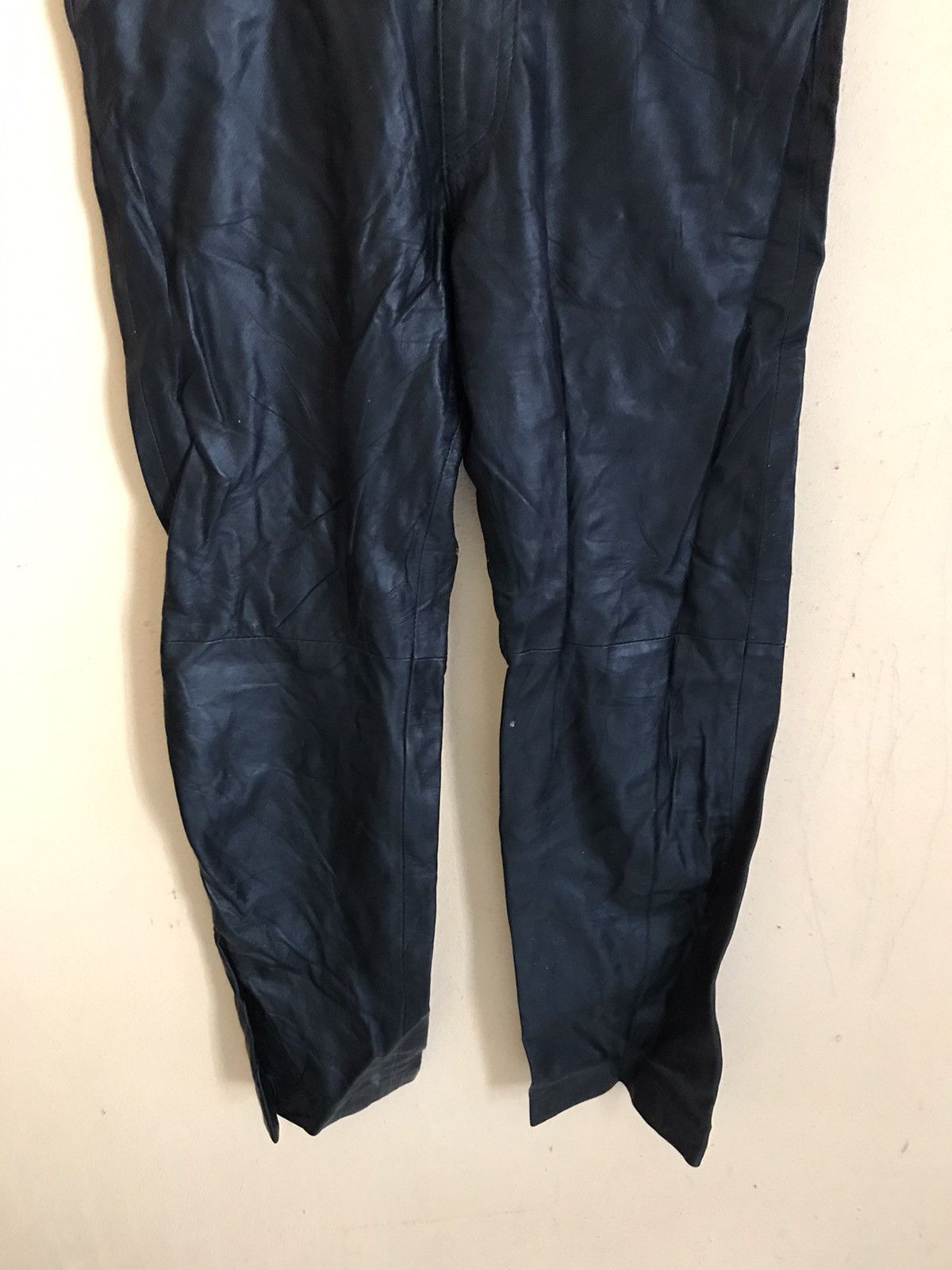 Designer × Leather × Zara ZARA LEATHER PANT Size US 30 / EU 46 - 6 Thumbnail