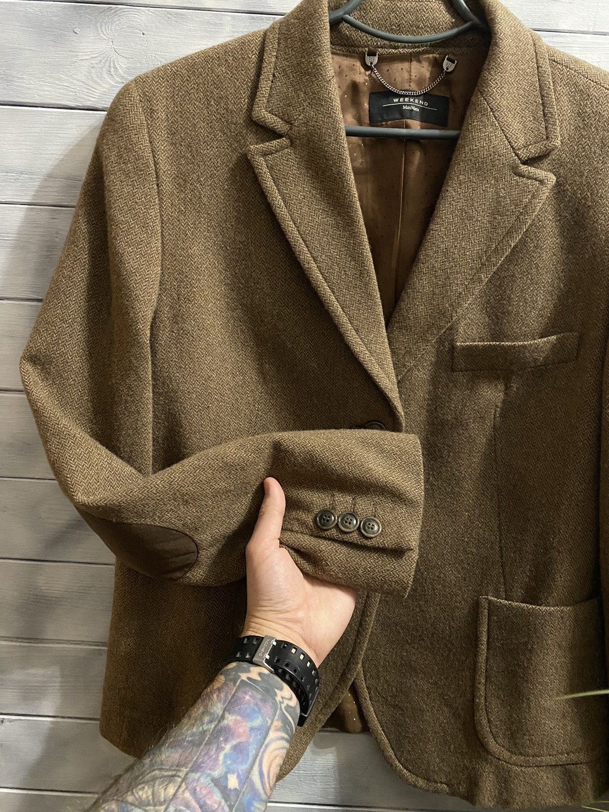 Max Mara Rare Luxury blazer Weekend Max Mara 80% Lana Size XL / US 12-14 / IT 48-50 - 3 Thumbnail