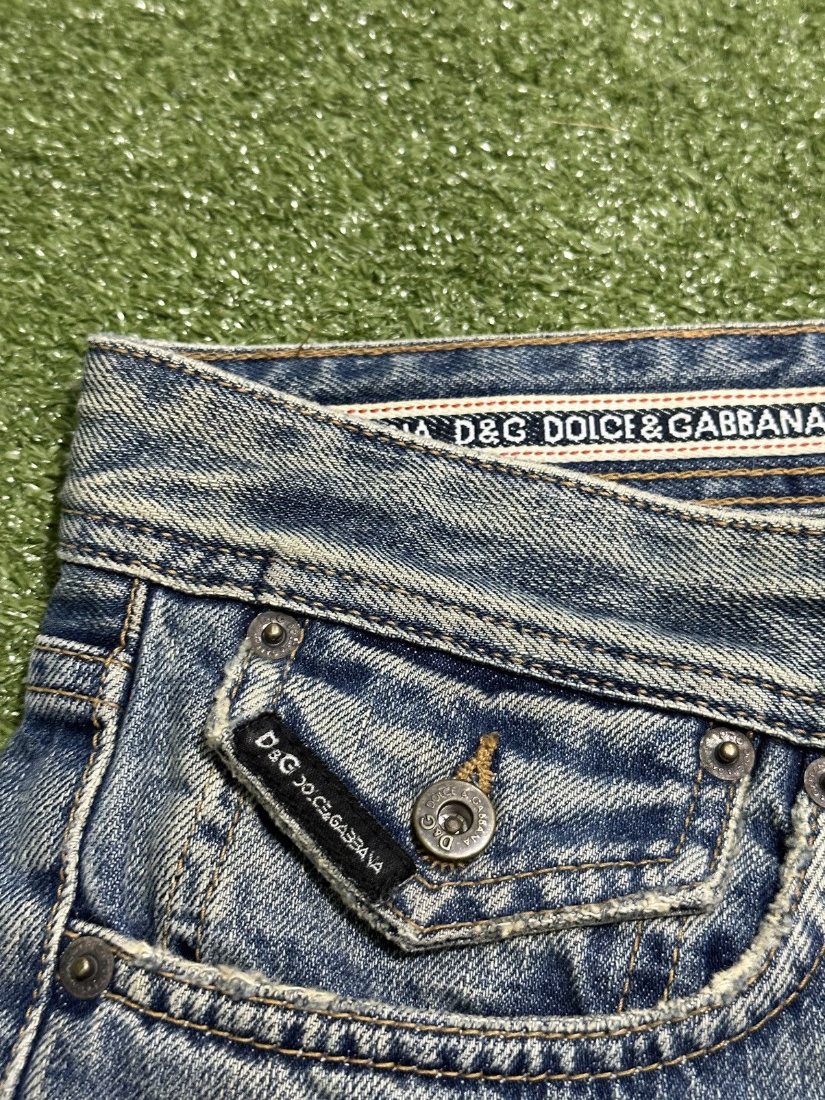 Dolce & Gabbana 💥Vintage Dolce & gabbana distressed men’s power Jeans Size US 32 / EU 48 - 4 Thumbnail