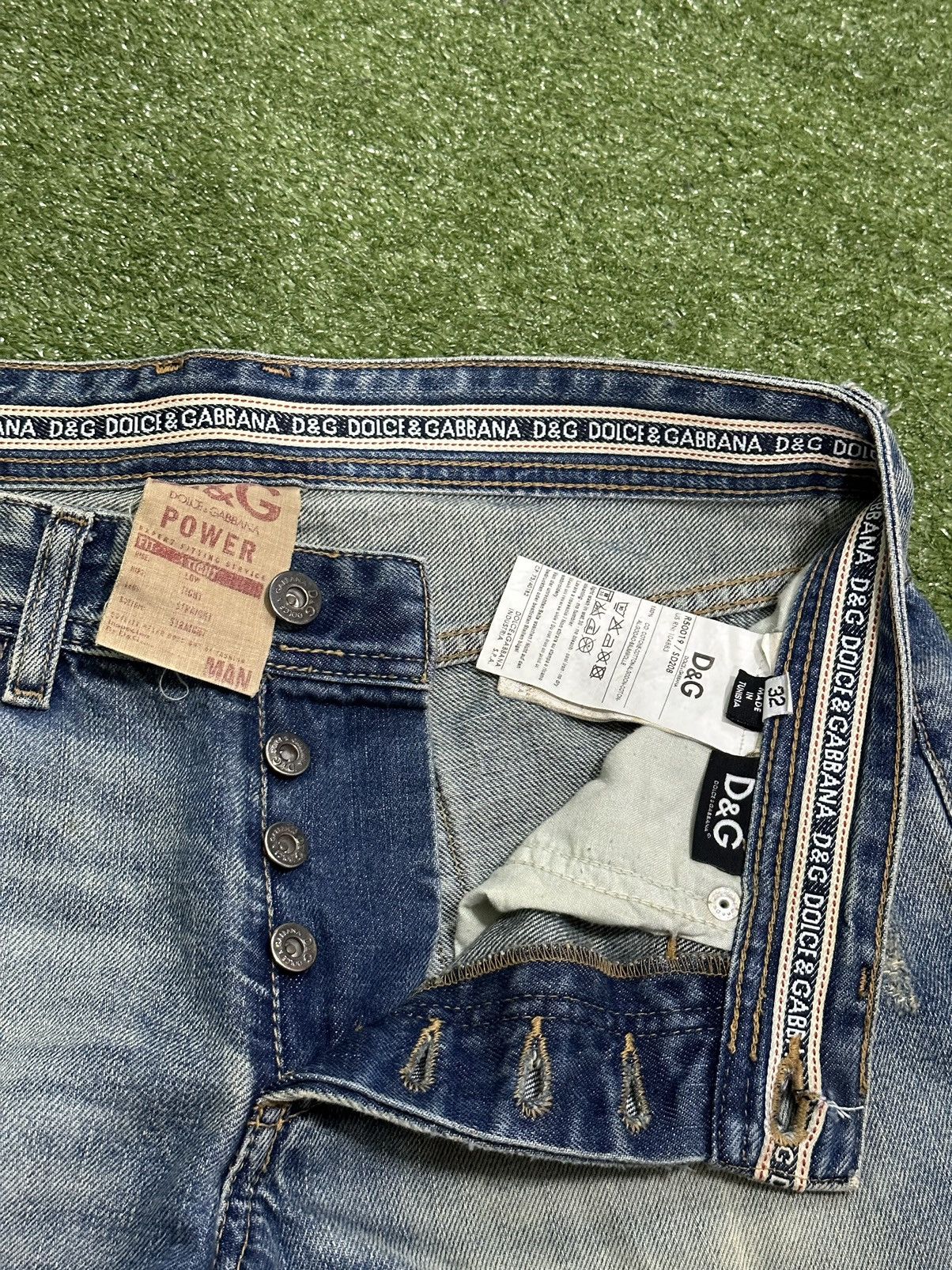 Dolce & Gabbana 💥Vintage Dolce & gabbana distressed men’s power Jeans Size US 32 / EU 48 - 3 Thumbnail