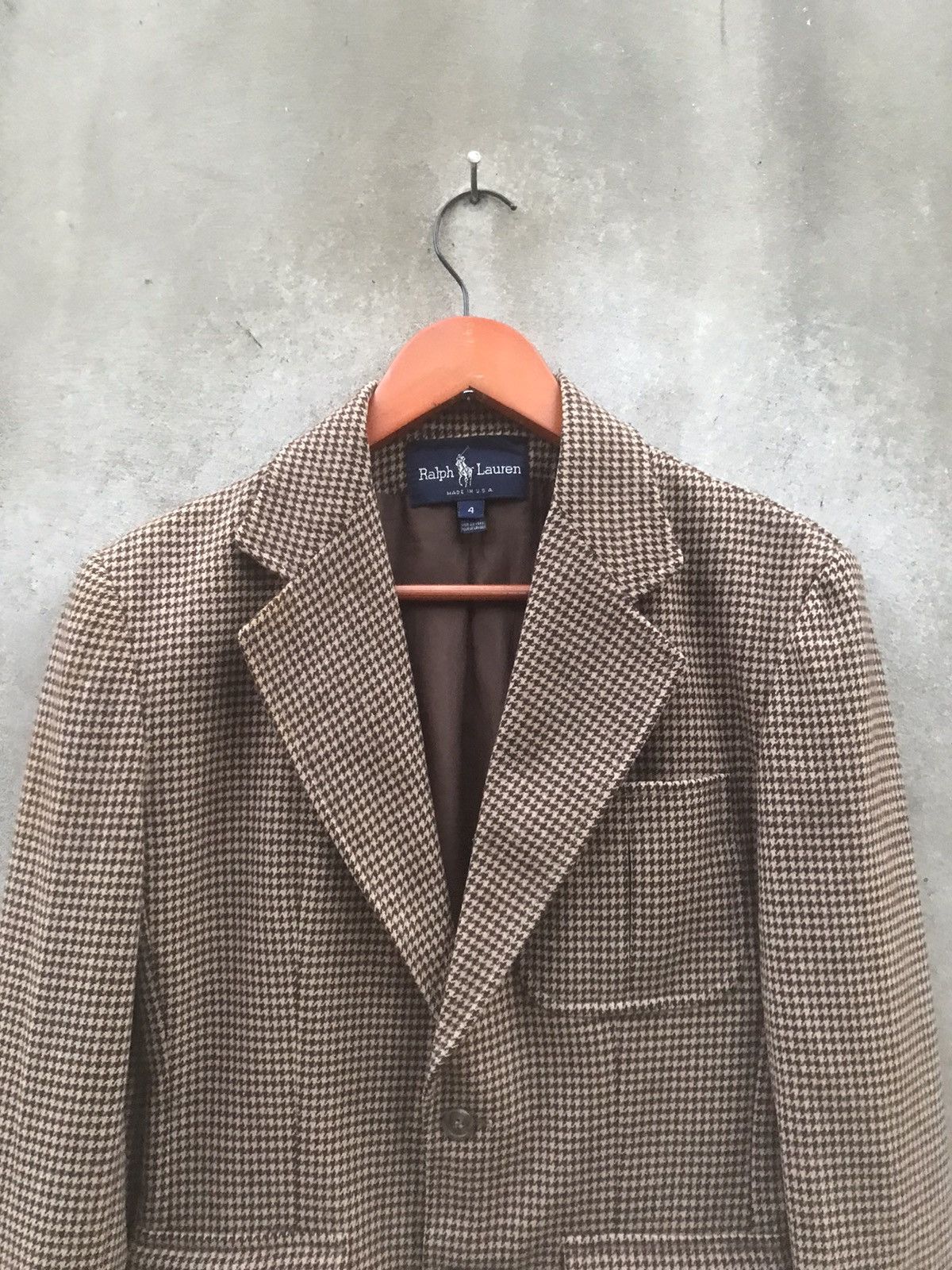 Polo Ralph Lauren Archive Vintage Ralph Lauren Houndstooth Hacking Jacket Size US M / EU 48-50 / 2 - 4 Thumbnail