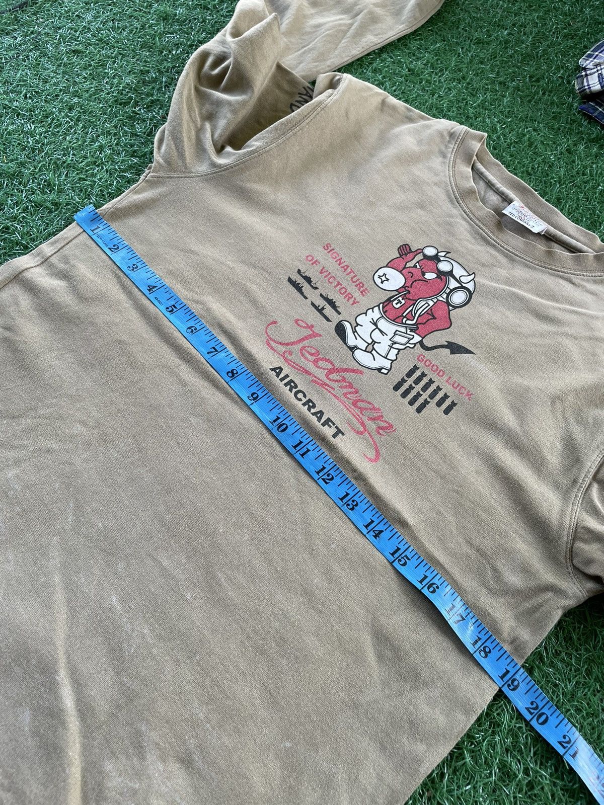 Japanese Brand × Tedman 🔥Tedman Company Army Big Logo Long Sleeve tee Size US M / EU 48-50 / 2 - 11 Thumbnail