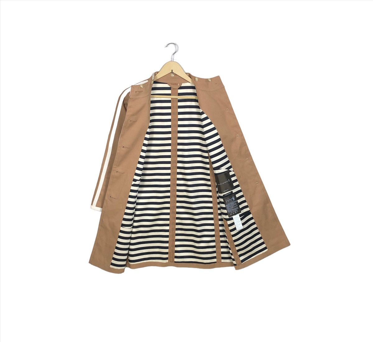 Mackintosh Luxury Brown Mackintosh Bonded Cotton/Rubberised Coat Size US M / EU 48-50 / 2 - 4 Thumbnail