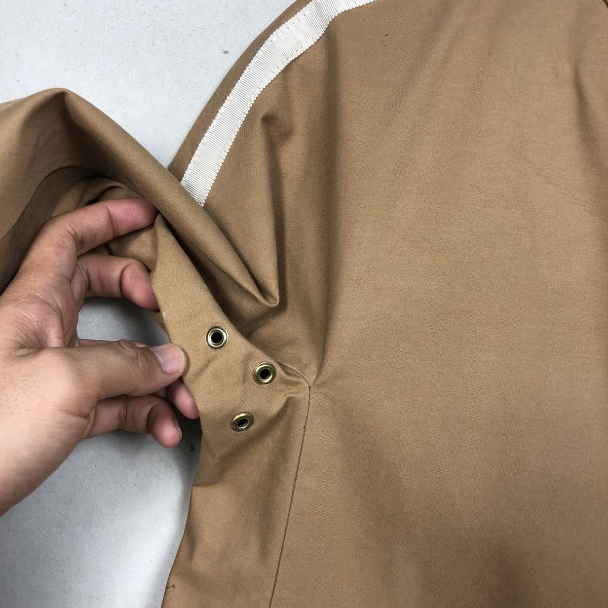 Mackintosh Luxury Brown Mackintosh Bonded Cotton/Rubberised Coat Size US M / EU 48-50 / 2 - 11 Thumbnail