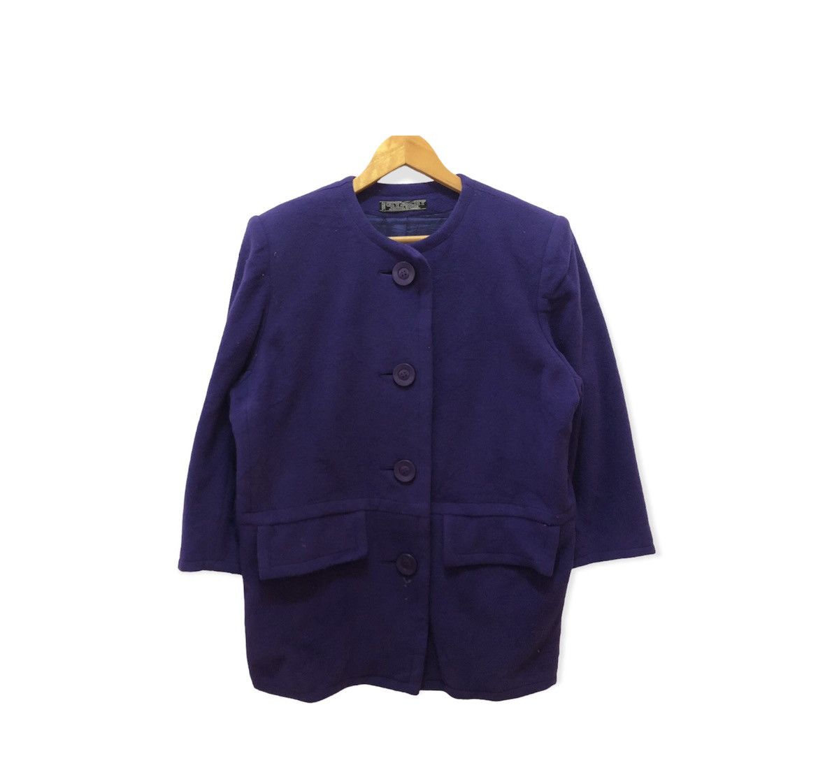 Vintage Givenchy Blazer Coats Women Purple Nice One