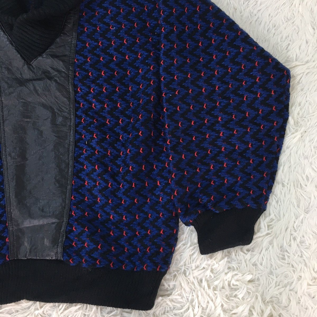 Japanese Brand × Other Japanese Two Tone Knitwear Size US M / EU 48-50 / 2 - 4 Thumbnail