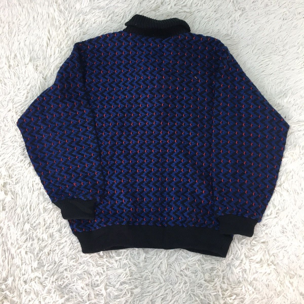 Japanese Brand × Other Japanese Two Tone Knitwear Size US M / EU 48-50 / 2 - 6 Thumbnail
