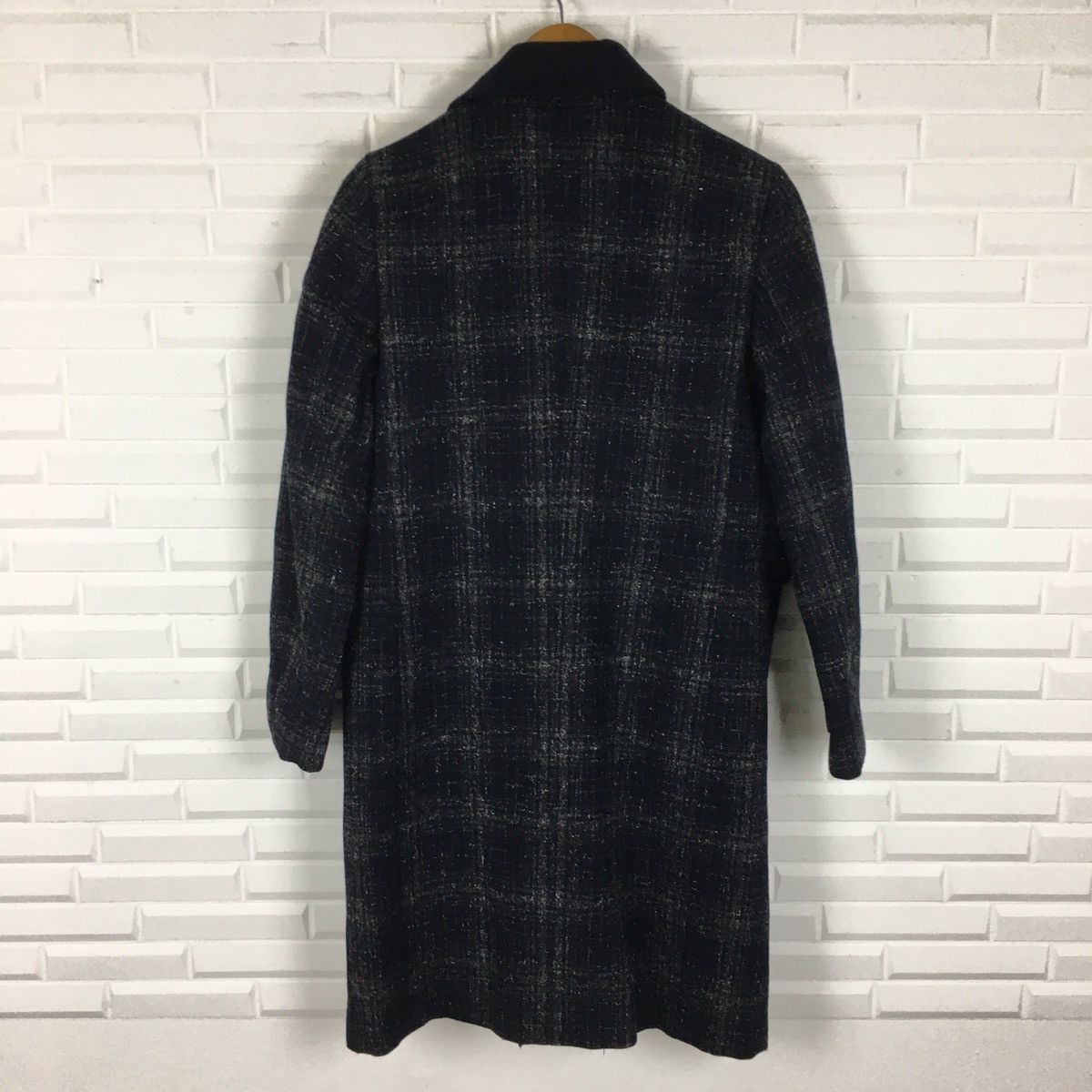 Japanese Brand Kamishima Chinami Wool Blend Mac Coat Size US S / EU 44-46 / 1 - 6 Thumbnail