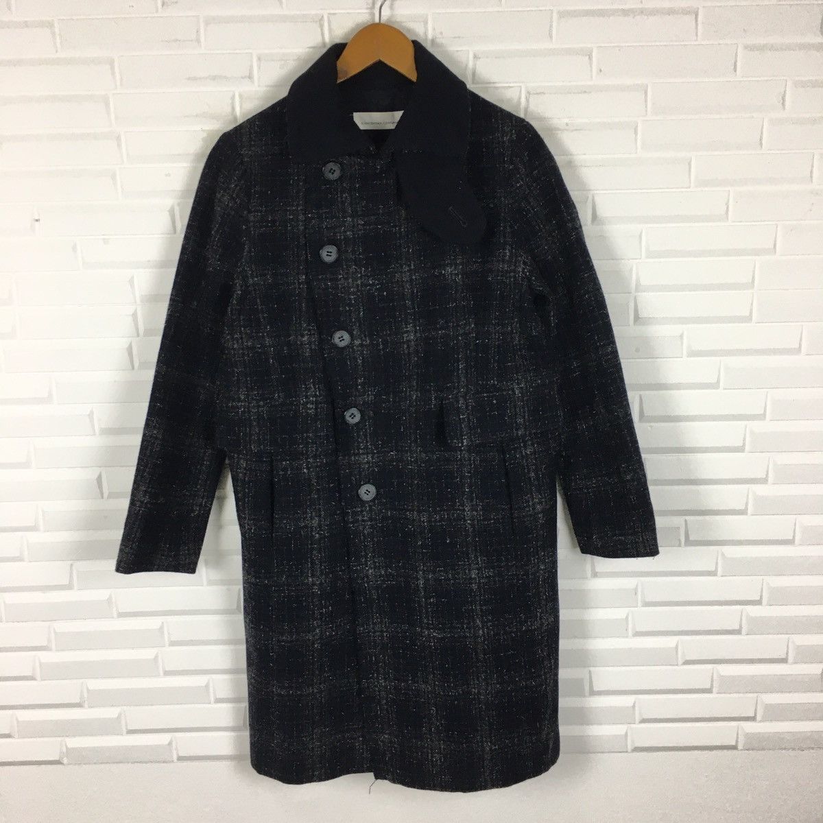 Japanese Brand Kamishima Chinami Wool Blend Mac Coat Size US S / EU 44-46 / 1 - 2 Thumbnail