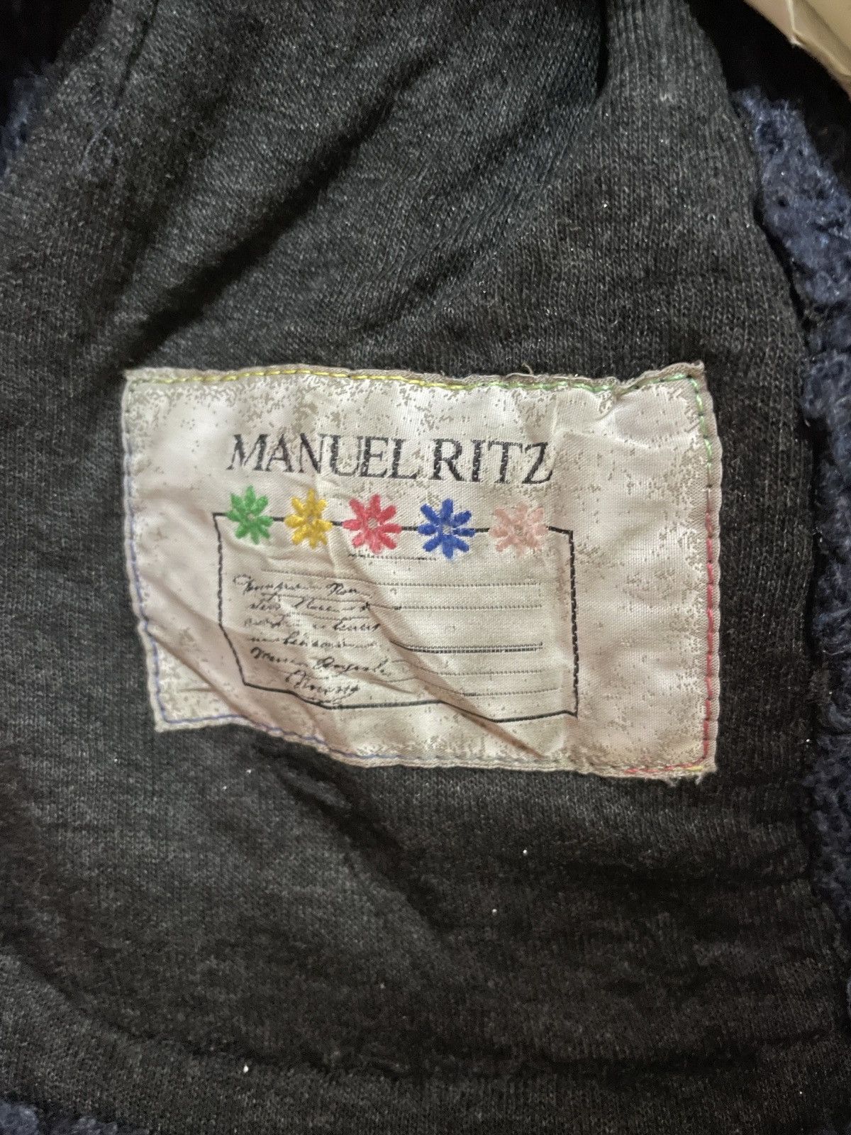 Manuel Ritz Italian Designer collection checked wool blazer