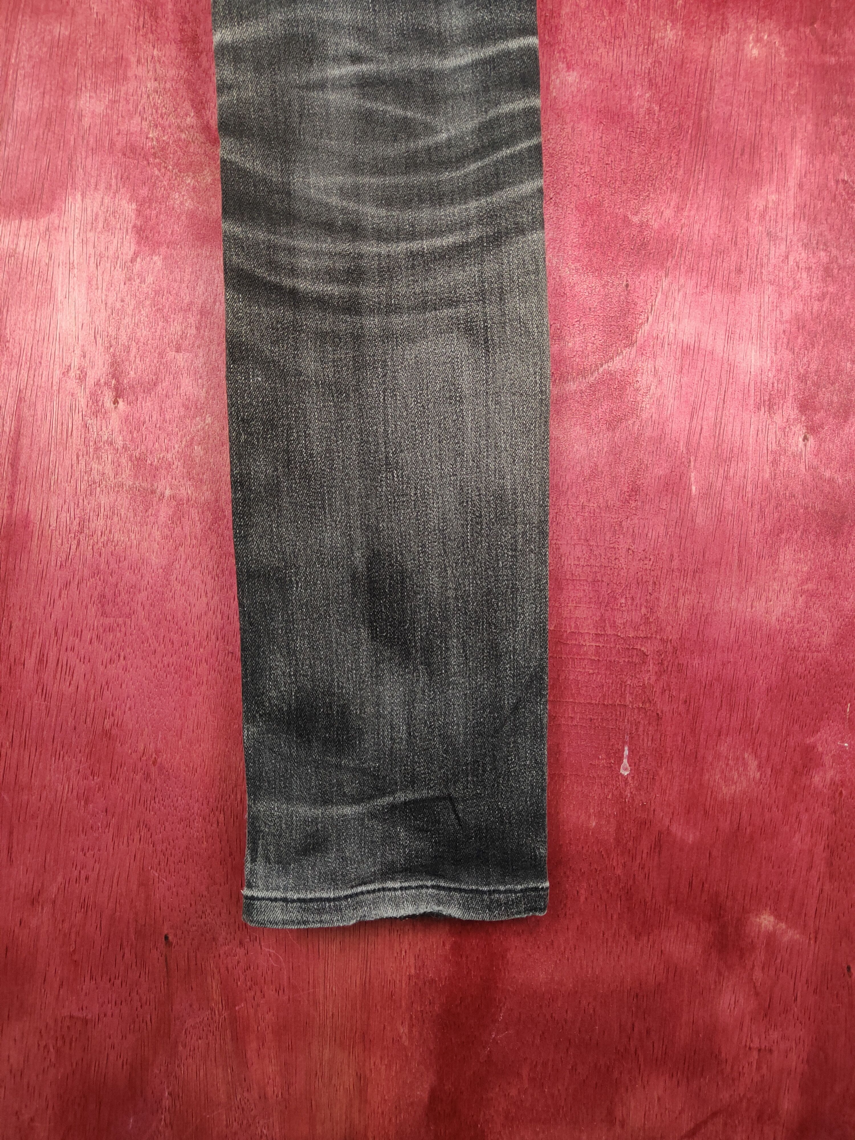 Japanese Brand Uniqlo Black Multi Pocket Tactical Skinny Jeans #S625 Size 26" / US 2 / IT 38 - 11 Thumbnail