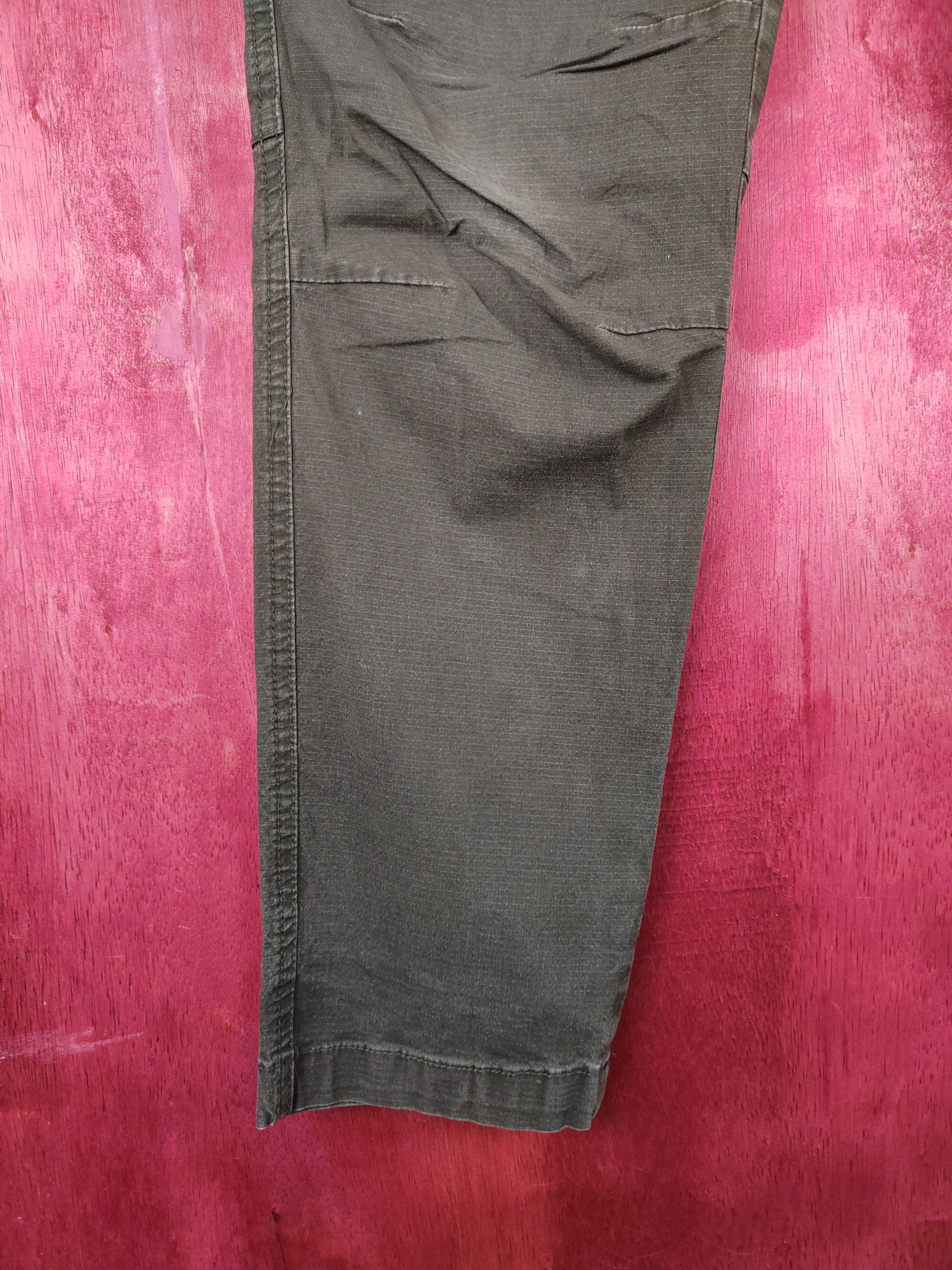 Japanese Brand × Vintage Japanese Brand Dark Olive Multi Pocket Cargo Pants #S627 Size 30" / US 8 / IT 44 - 4 Thumbnail