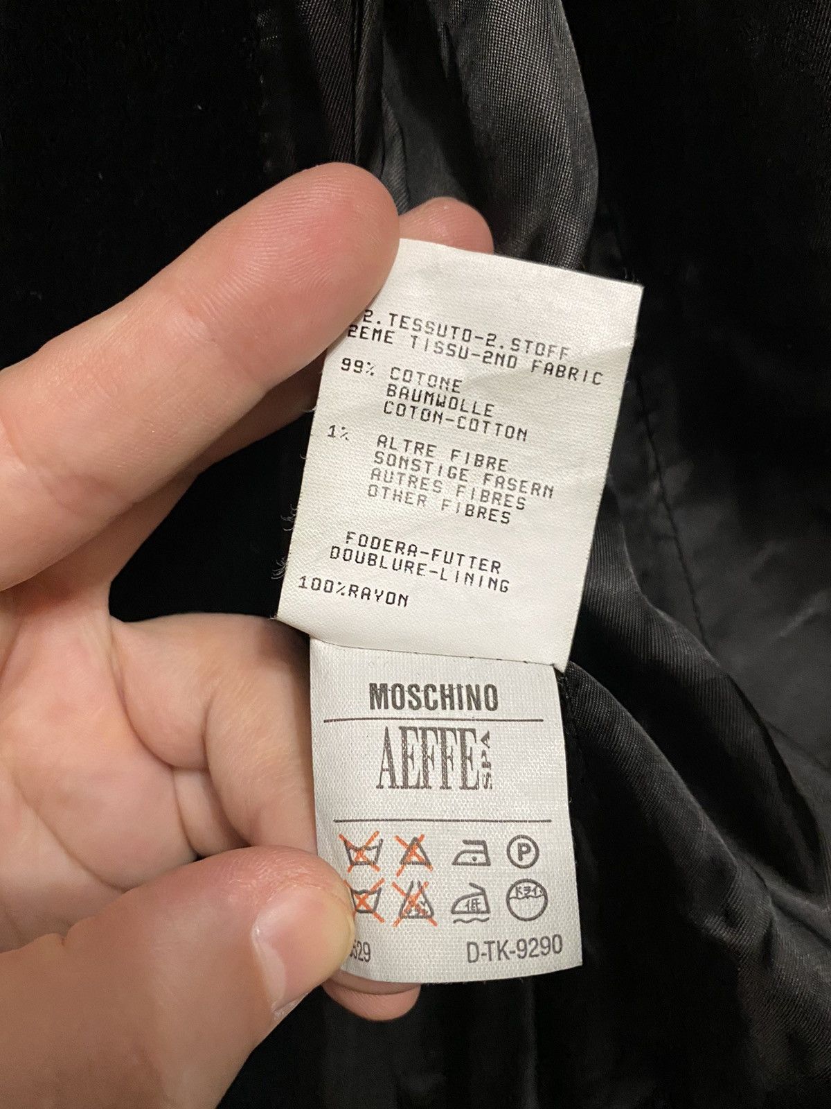 Moschino Rare Luxury Moschino cheap & chic Jacket Vintage. Size L / US 10 / IT 46 - 13 Thumbnail
