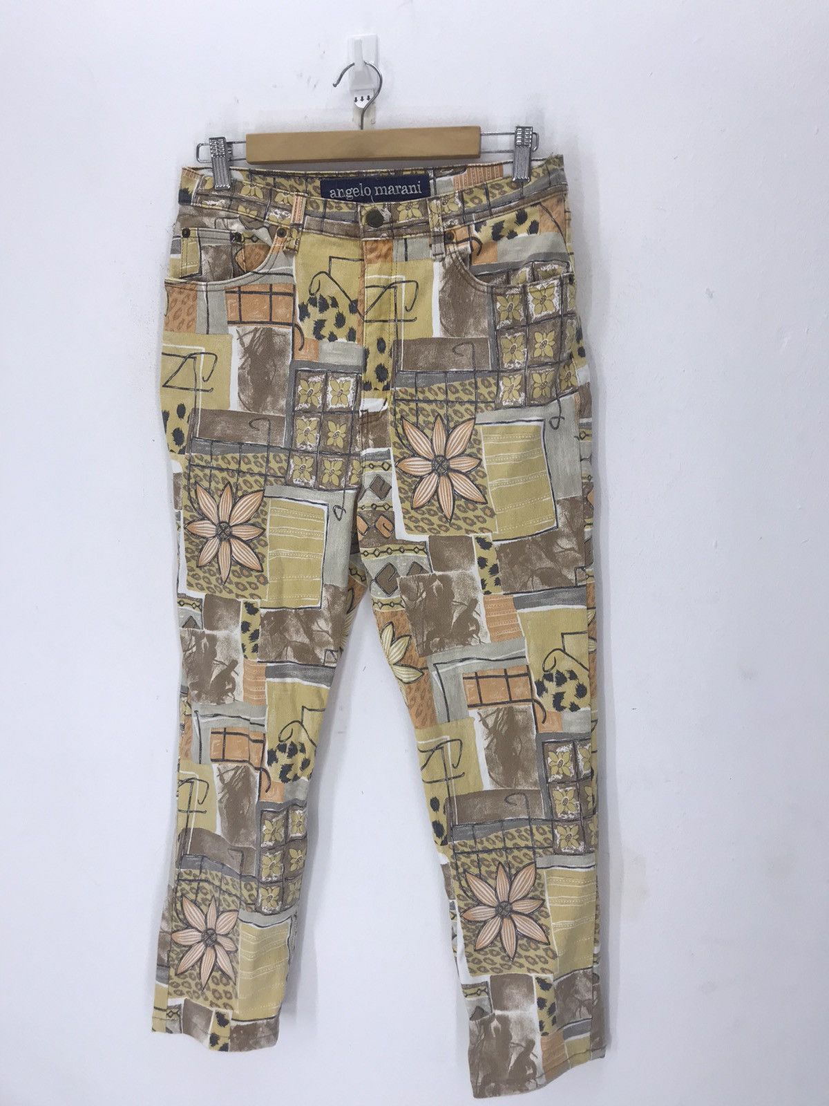 Other Angelo marini full print floral pants g30 Size US 30 / EU 46 - 1 Thumbnail