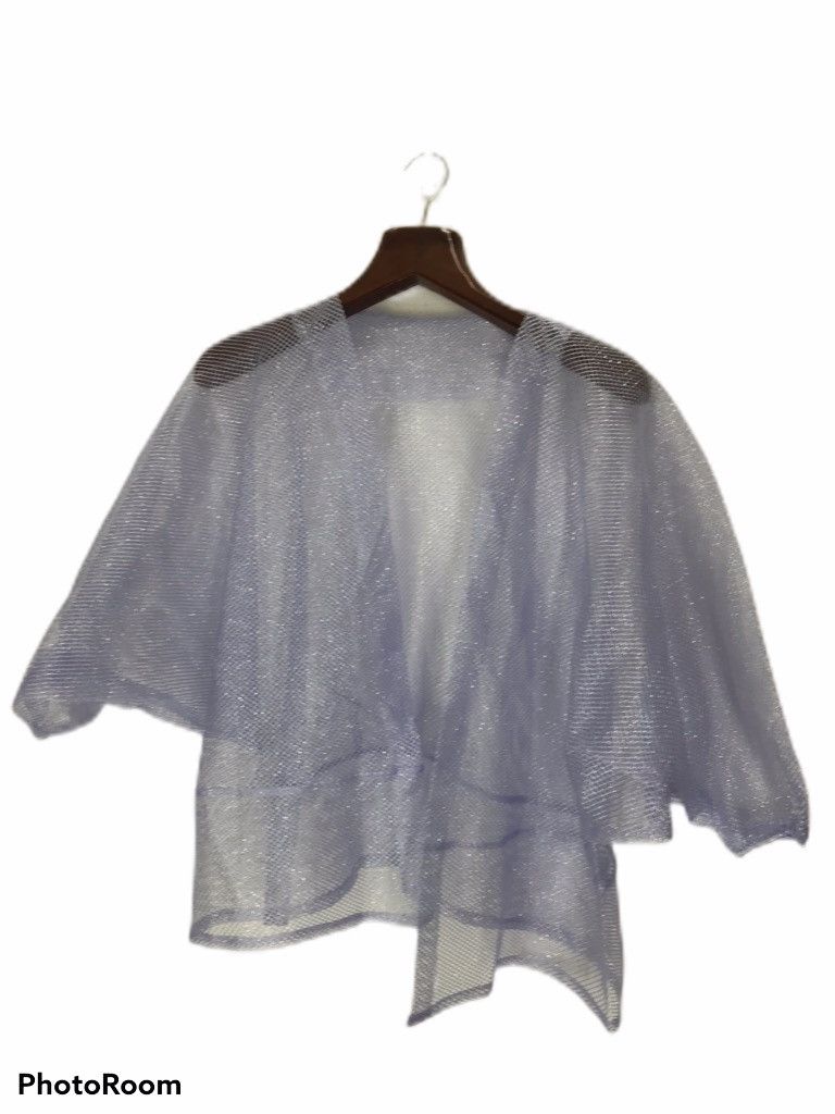 Japanese Brand Transparent mesh net cardigan robe kimono Size US XL / EU 56 / 4 - 1 Thumbnail