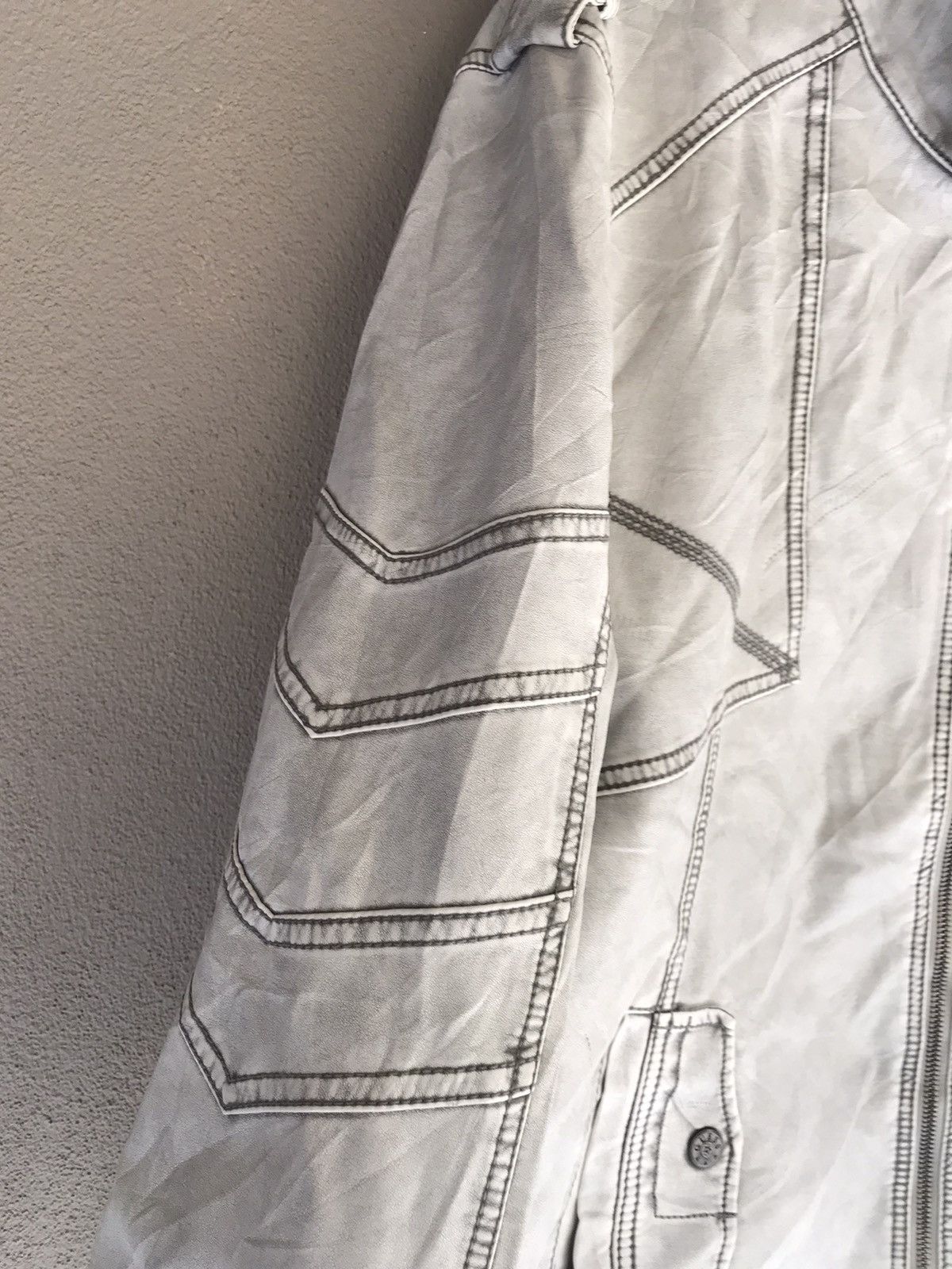 Guess × Vintage Vintage guess biker leather jacket Size US XL / EU 56 / 4 - 9 Thumbnail