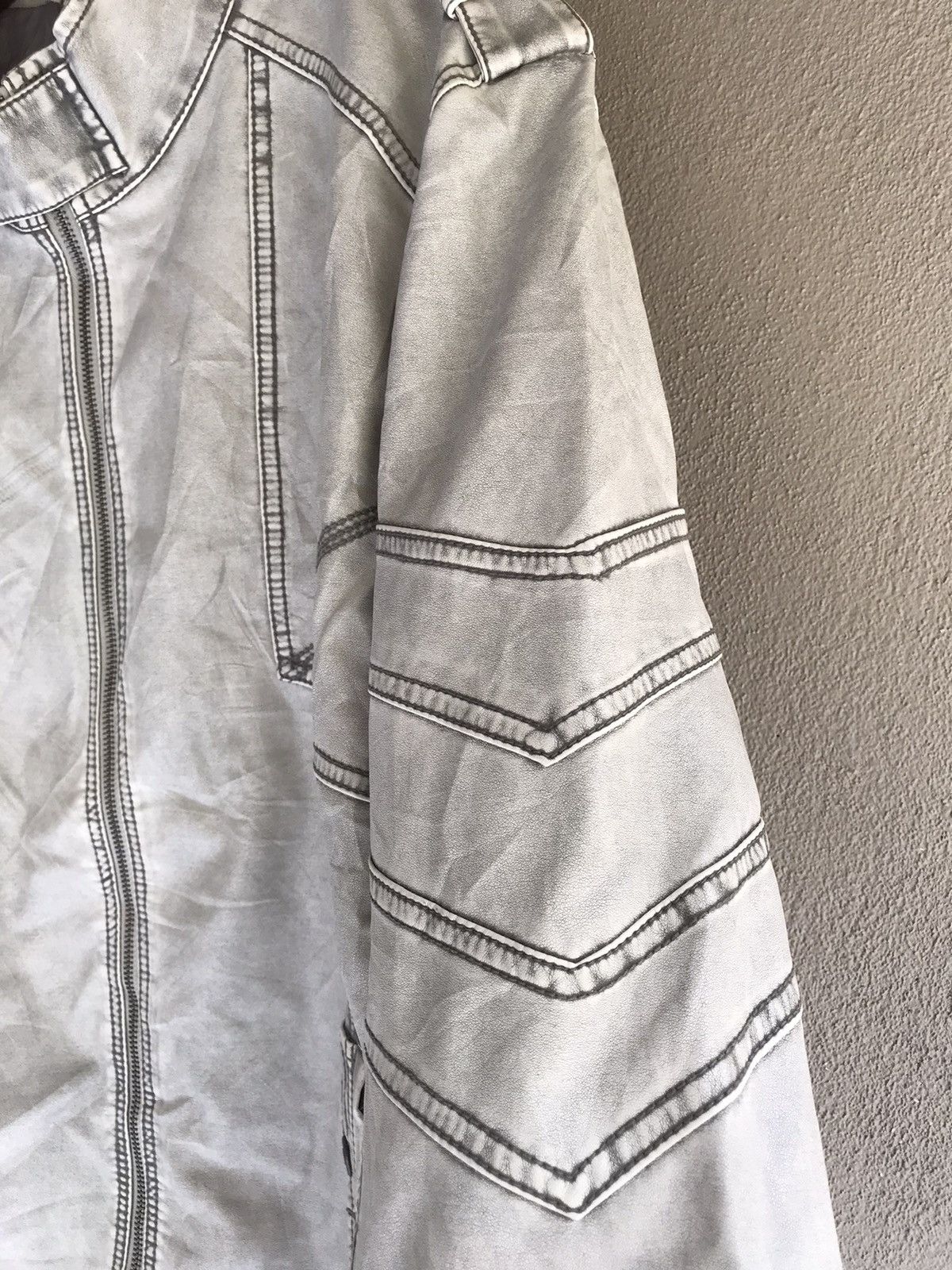 Guess × Vintage Vintage guess biker leather jacket Size US XL / EU 56 / 4 - 8 Thumbnail