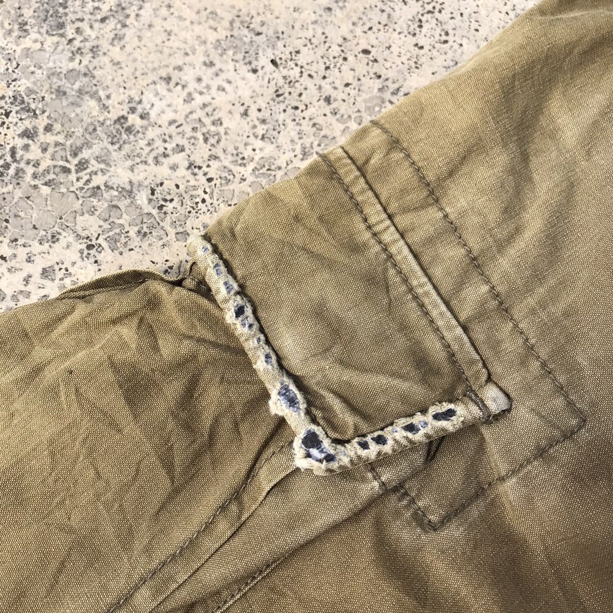 Vintage Vintage Amphibian Faded Zipper Leg Utility Cargo Pants Size US 34 / EU 50 - 10 Thumbnail