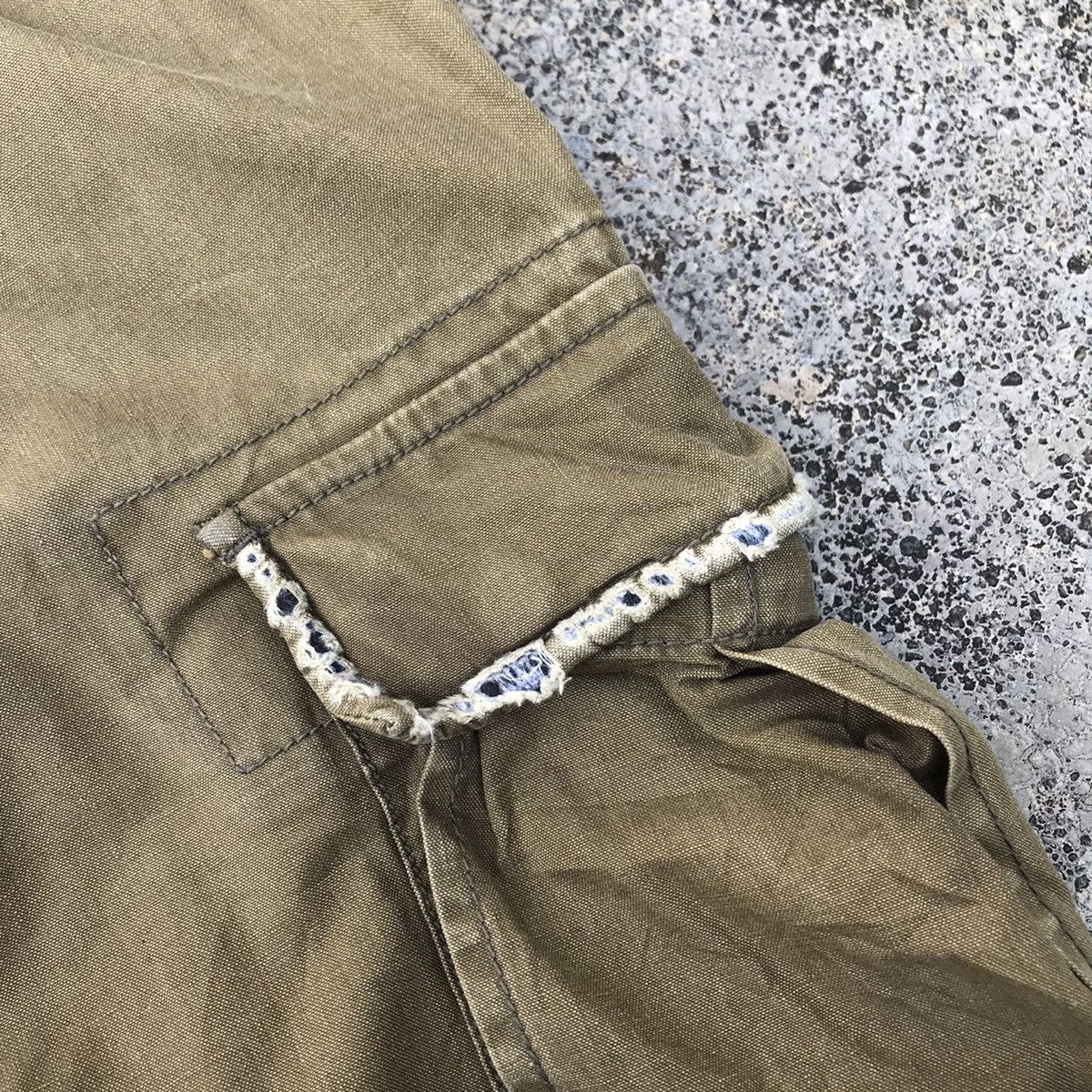 Vintage Vintage Amphibian Faded Zipper Leg Utility Cargo Pants Size US 34 / EU 50 - 9 Thumbnail