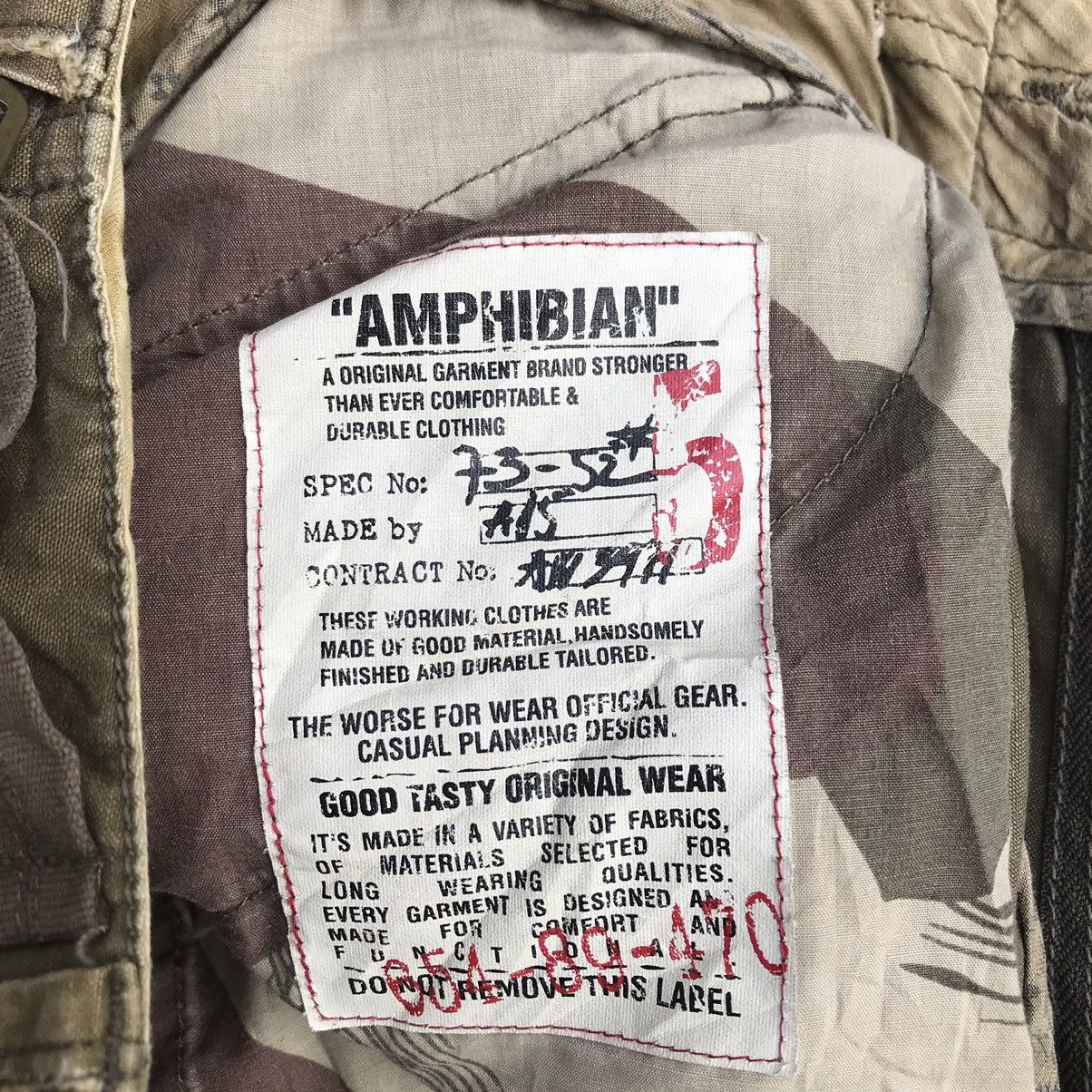 Vintage Vintage Amphibian Faded Zipper Leg Utility Cargo Pants Size US 34 / EU 50 - 12 Thumbnail