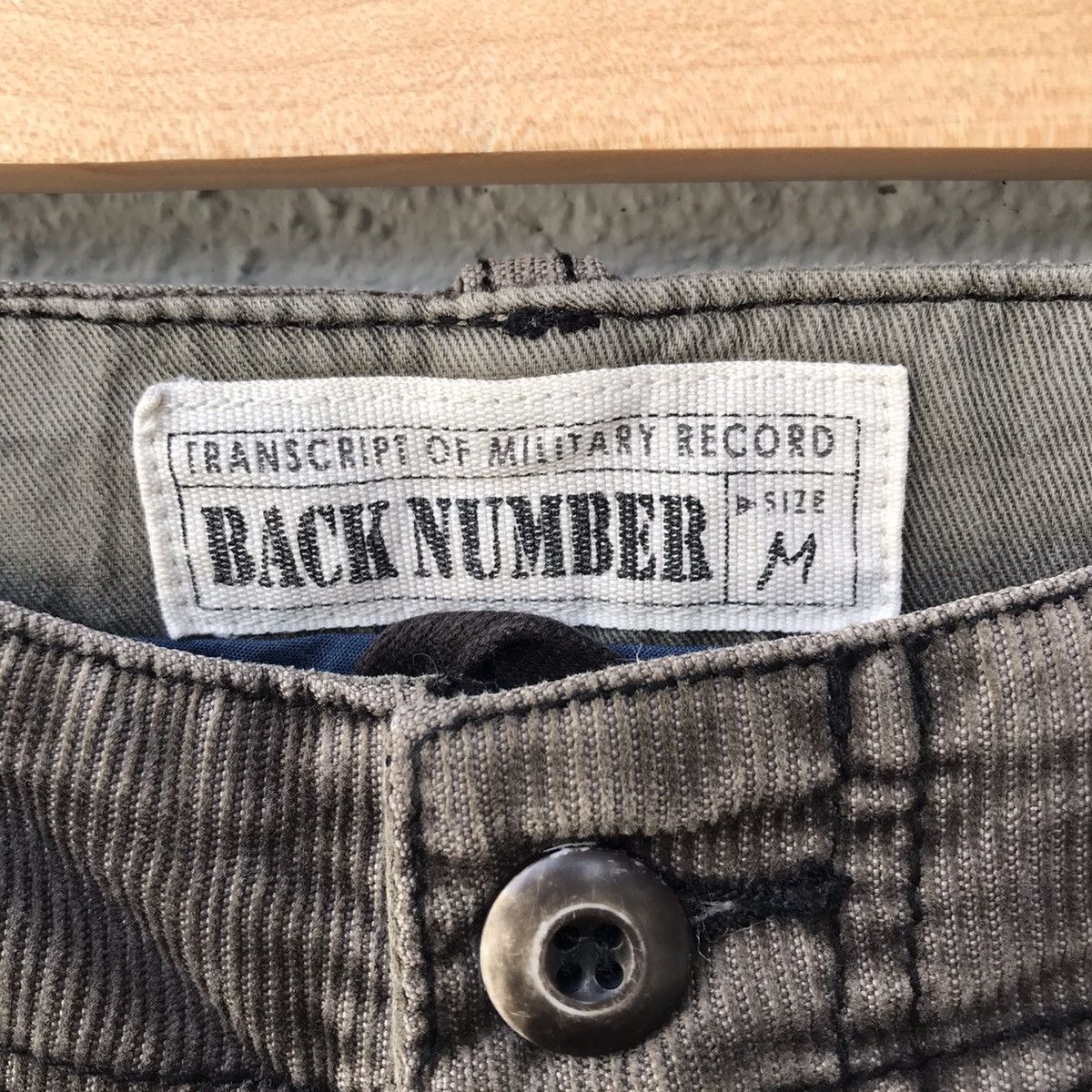 Japanese Brand Japanese Brand Distressed Corduroi Tactical Cargo Pants Size US 30 / EU 46 - 7 Thumbnail