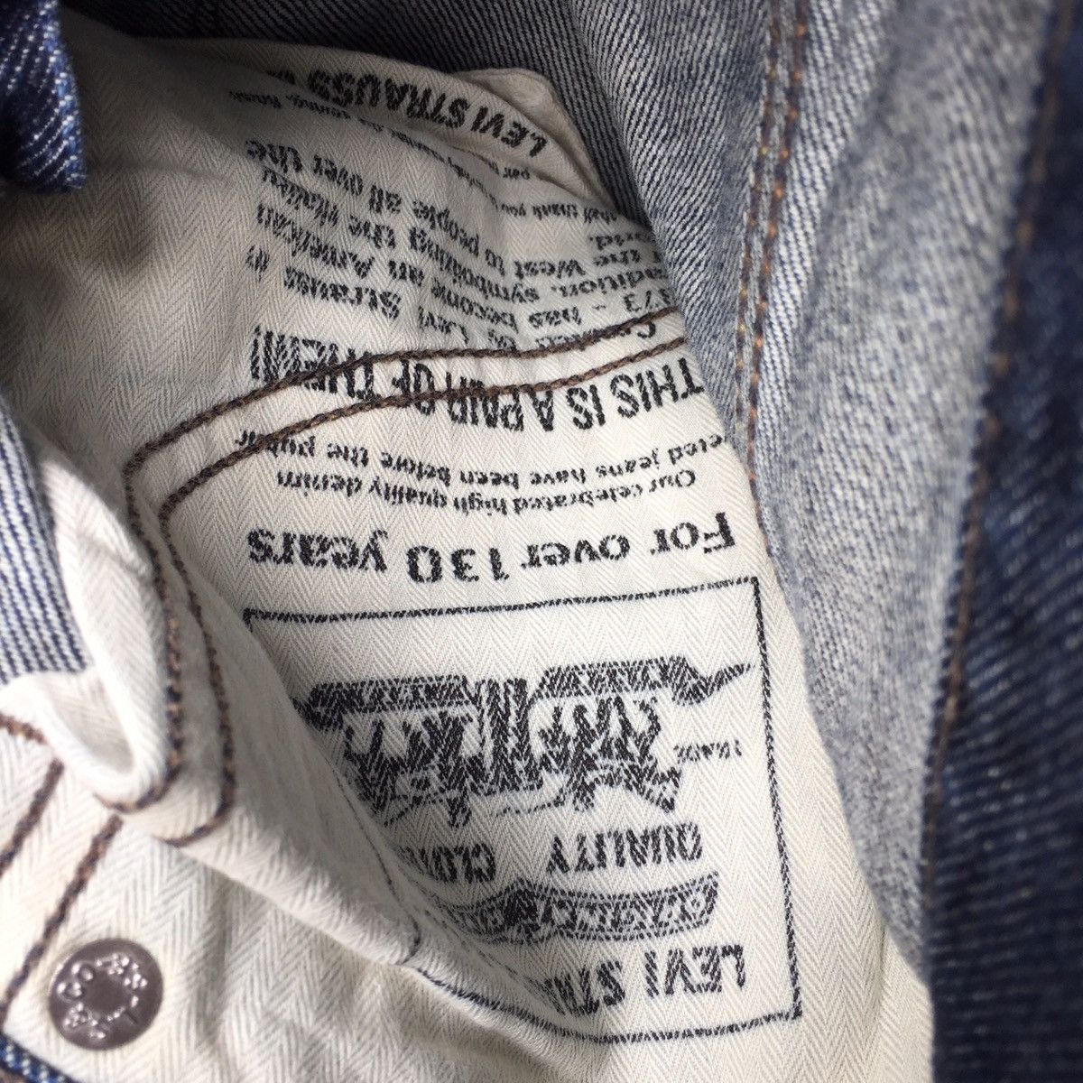 Levi's Vintage Levis 511 Distressed Faded Jeans Pants Size US 29 - 10 Thumbnail