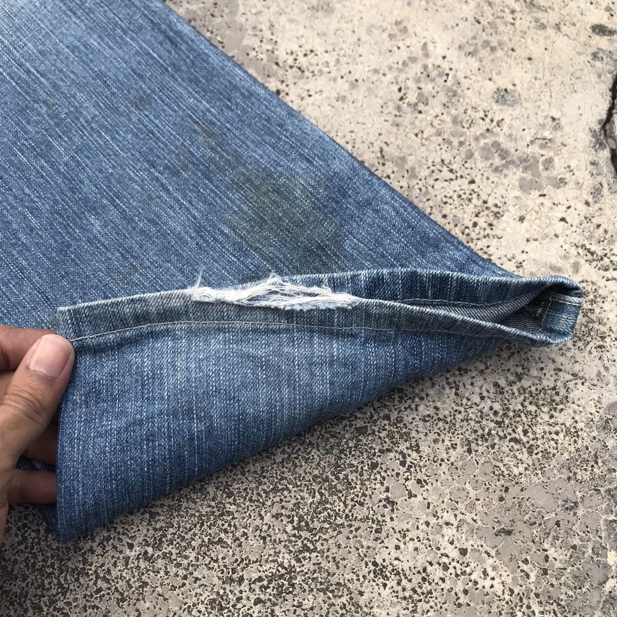 ABAHOUSE Vintage Abahouse Denim Blue Wash Faded Jeans Pants Size US 30 / EU 46 - 9 Thumbnail