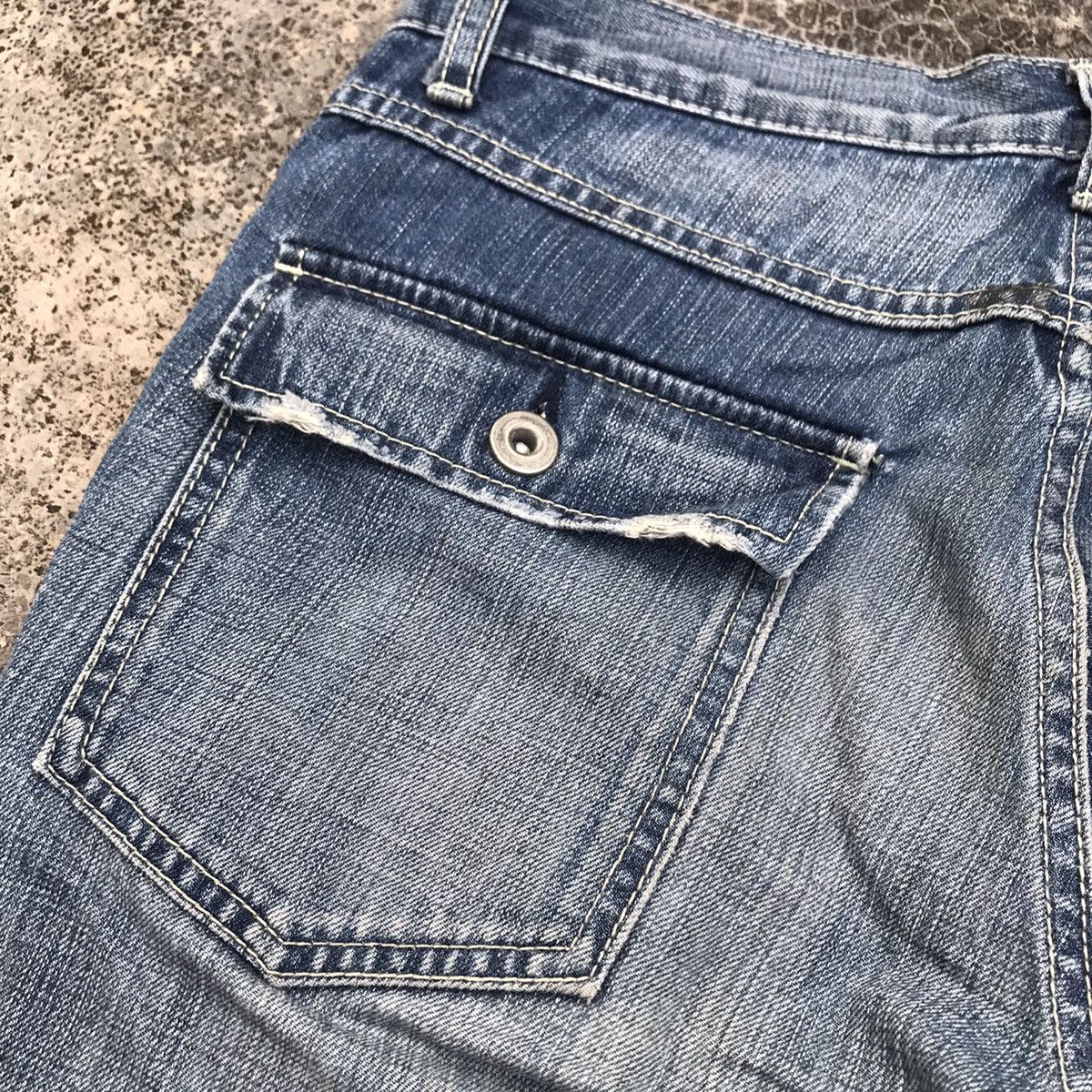 ABAHOUSE Vintage Abahouse Denim Blue Wash Faded Jeans Pants Size US 30 / EU 46 - 17 Thumbnail