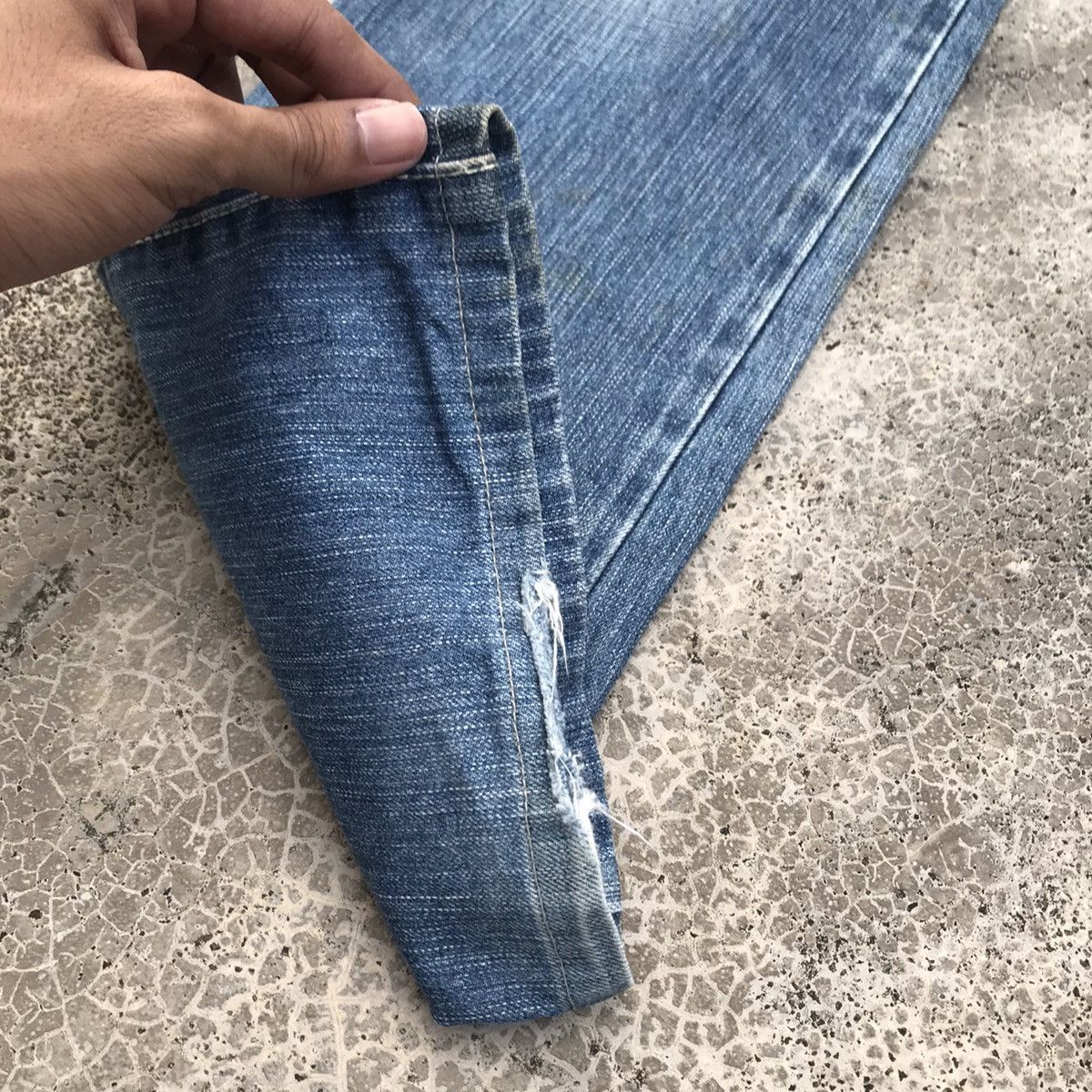 ABAHOUSE Vintage Abahouse Denim Blue Wash Faded Jeans Pants Size US 30 / EU 46 - 10 Thumbnail