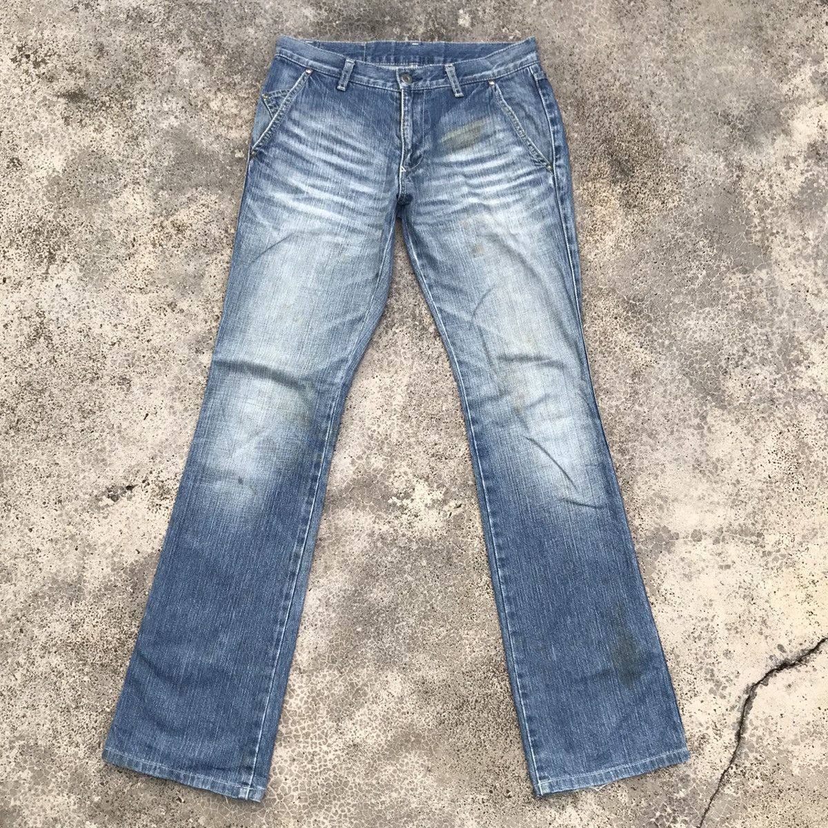 ABAHOUSE Vintage Abahouse Denim Blue Wash Faded Jeans Pants Size US 30 / EU 46 - 1 Thumbnail