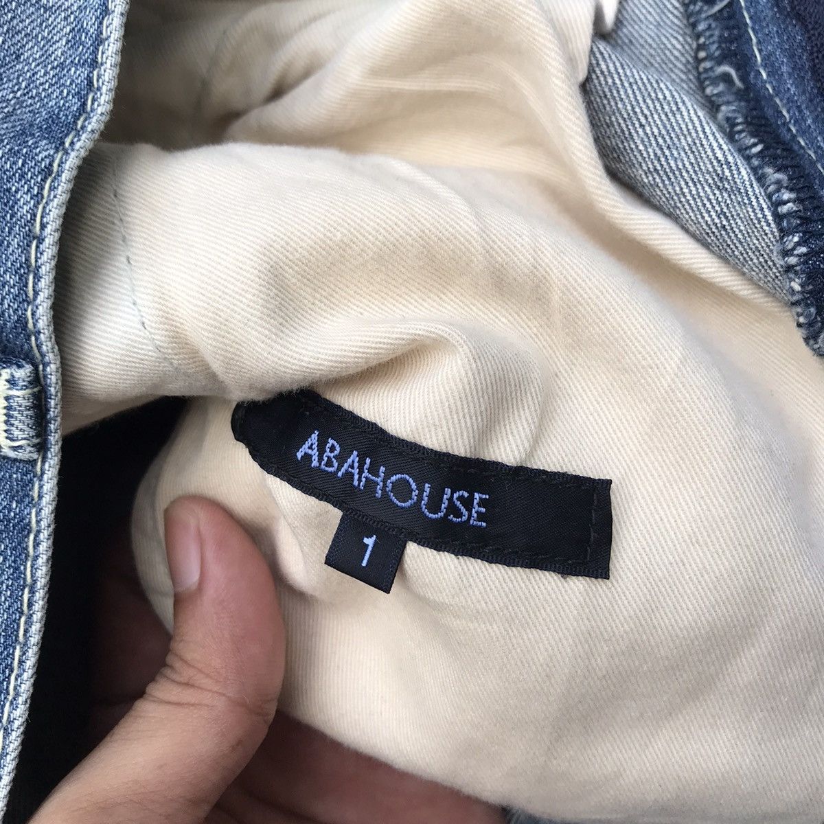 ABAHOUSE Vintage Abahouse Denim Blue Wash Faded Jeans Pants Size US 30 / EU 46 - 12 Thumbnail