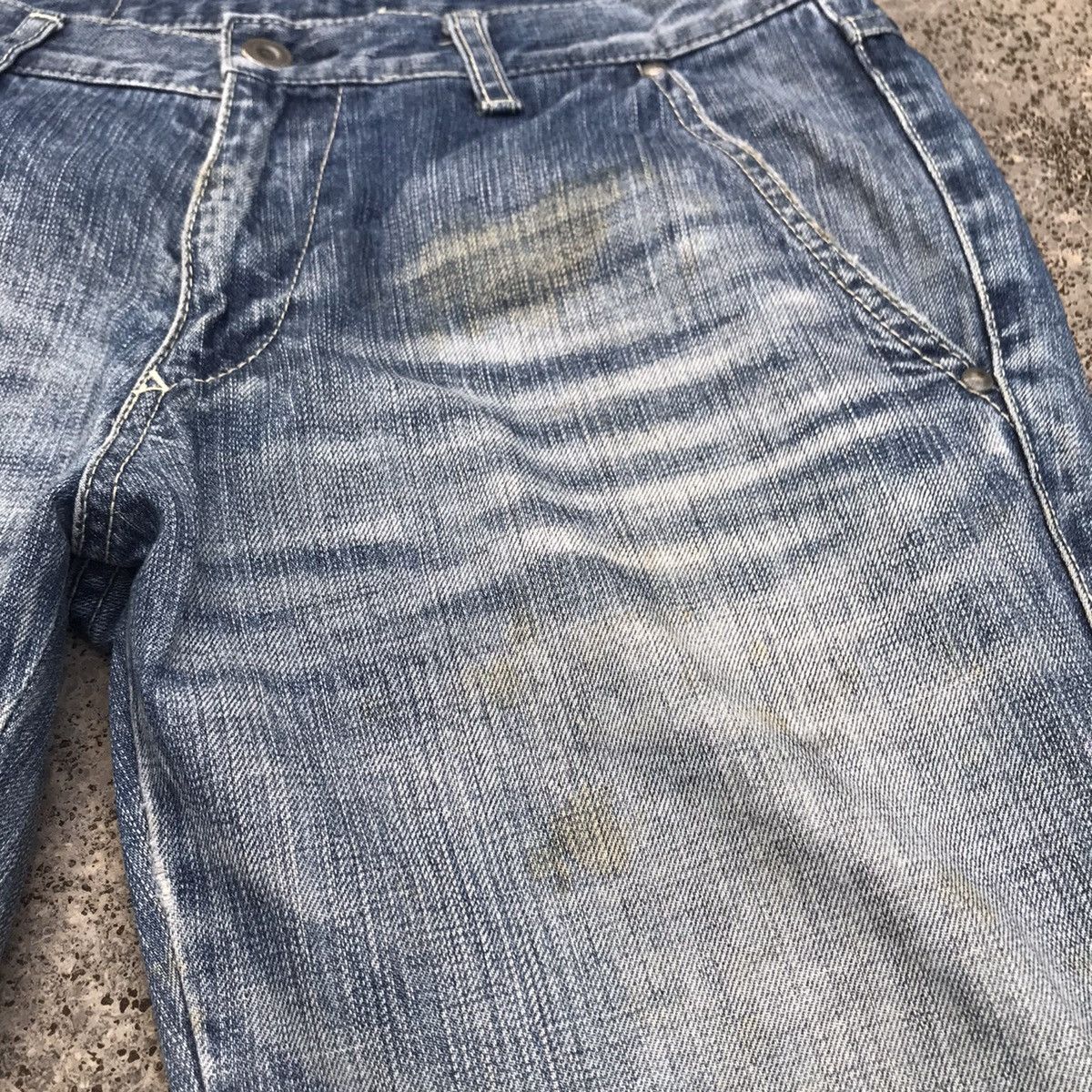 ABAHOUSE Vintage Abahouse Denim Blue Wash Faded Jeans Pants Size US 30 / EU 46 - 8 Thumbnail