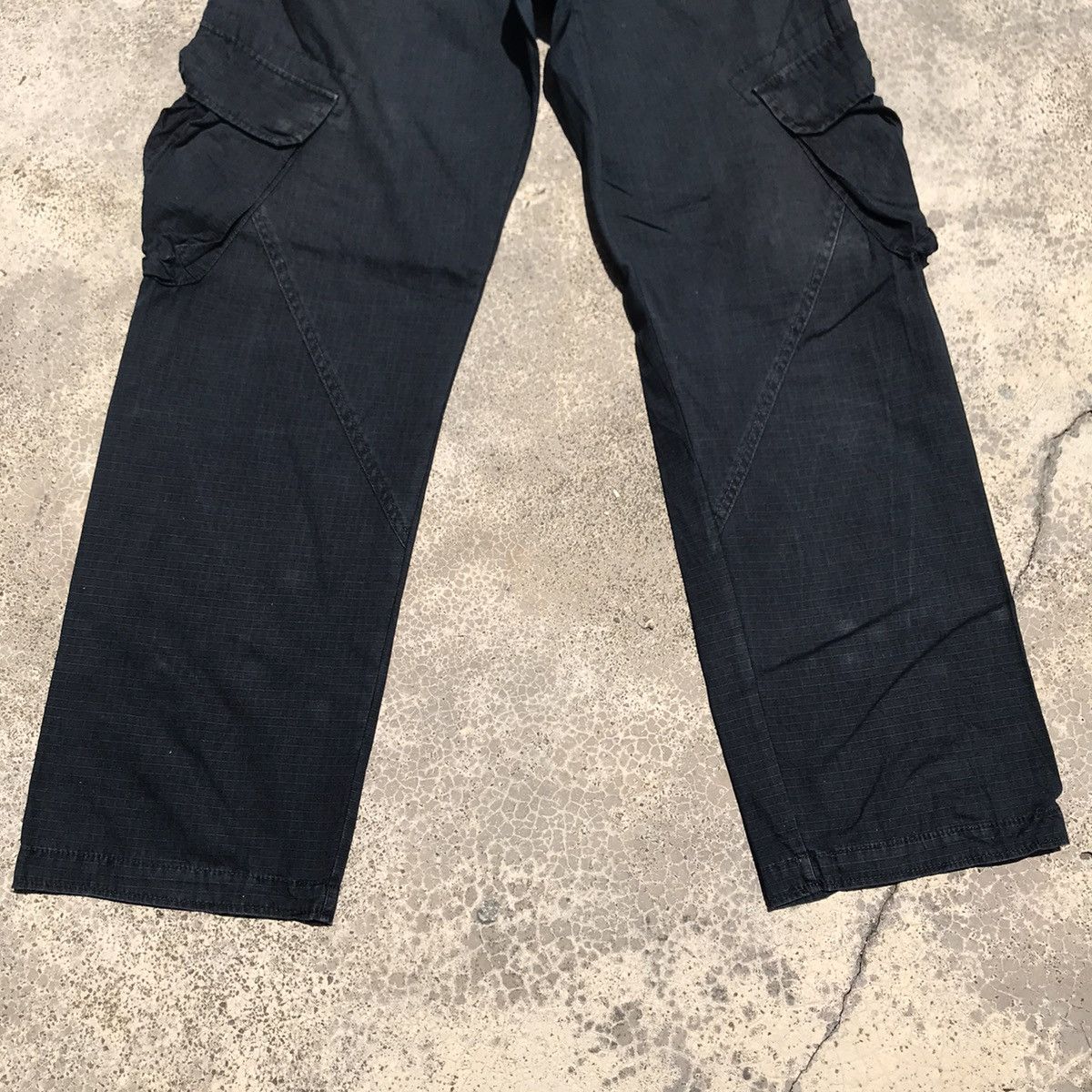 Nike Vintage Y2k Nike Faded Trousers Tactical Cargo Pants Size US 34 / EU 50 - 3 Thumbnail