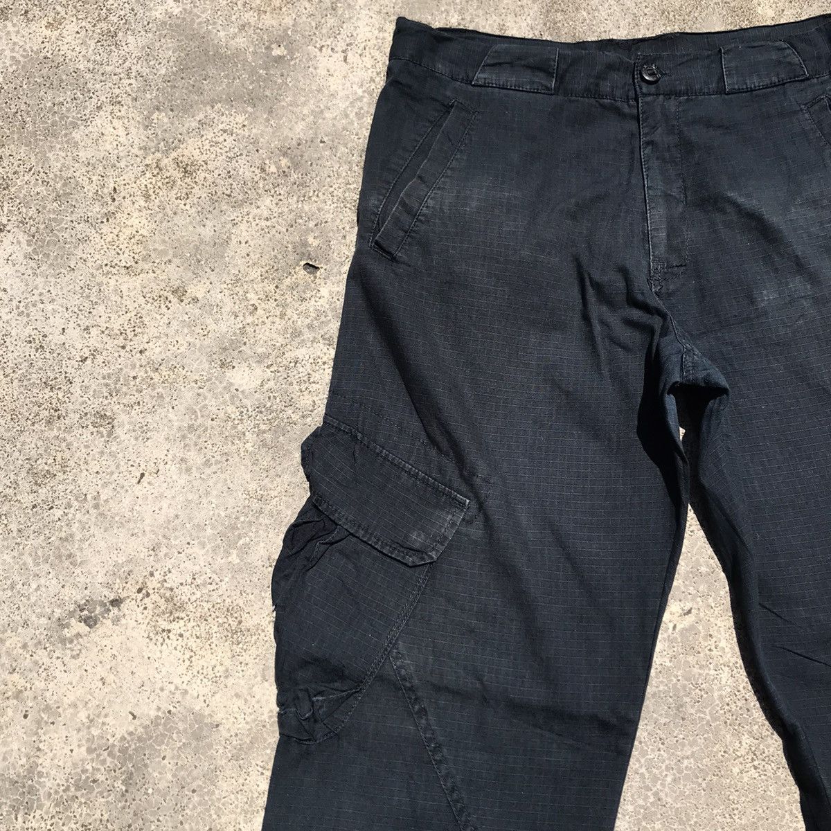 Nike Vintage Y2k Nike Faded Trousers Tactical Cargo Pants Size US 34 / EU 50 - 4 Thumbnail
