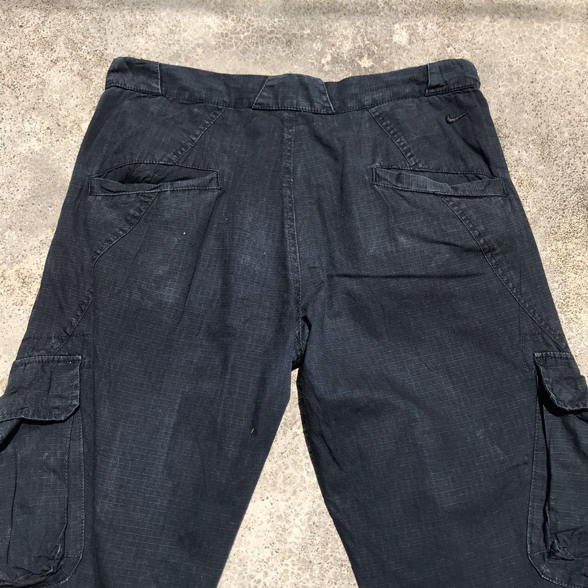 Nike Vintage Y2k Nike Faded Trousers Tactical Cargo Pants Size US 34 / EU 50 - 16 Thumbnail