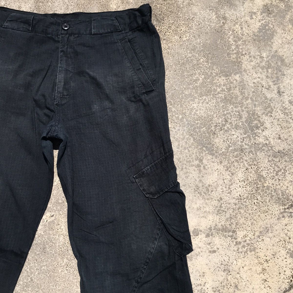 Nike Vintage Y2k Nike Faded Trousers Tactical Cargo Pants Size US 34 / EU 50 - 5 Thumbnail