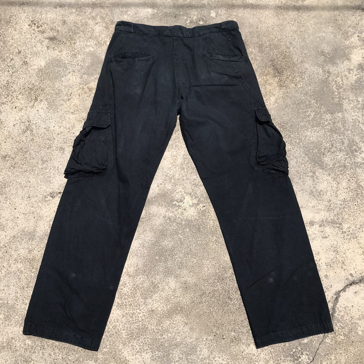 Nike Vintage Y2k Nike Faded Trousers Tactical Cargo Pants Size US 34 / EU 50 - 17 Thumbnail