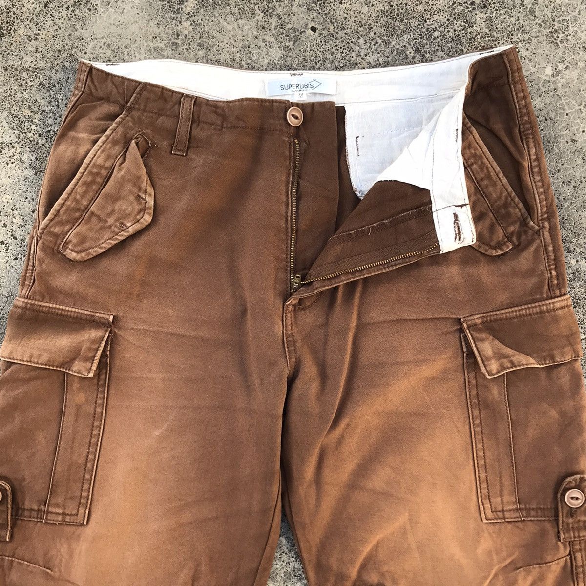 Japanese Brand Vintage Japanese Brand Faded Tactical Cargo Pants Size US 32 / EU 48 - 6 Thumbnail