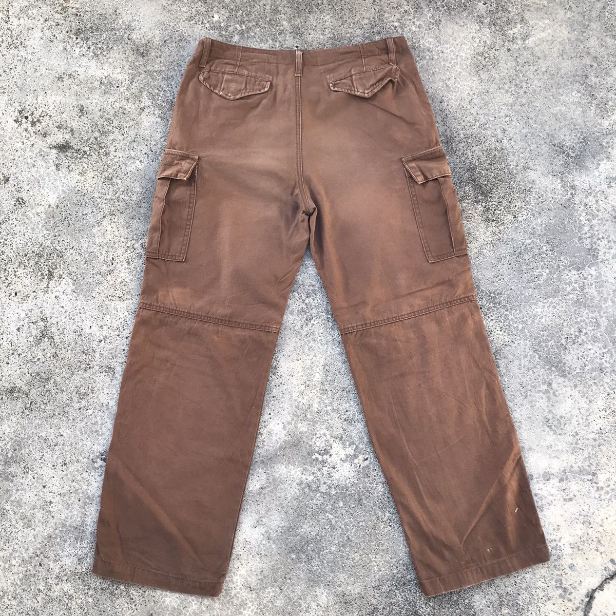 Japanese Brand Vintage Japanese Brand Faded Tactical Cargo Pants Size US 32 / EU 48 - 12 Thumbnail
