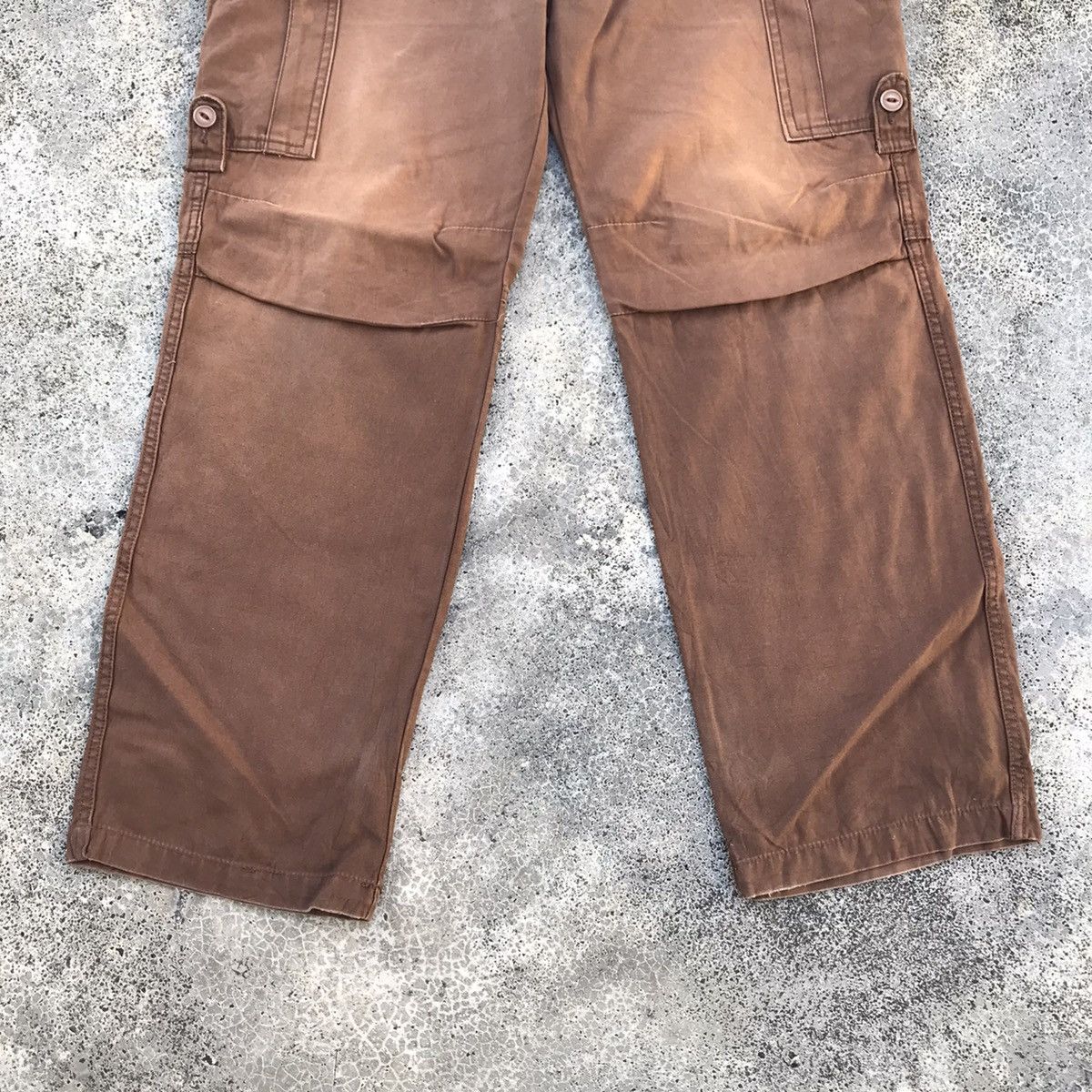 Japanese Brand Vintage Japanese Brand Faded Tactical Cargo Pants Size US 32 / EU 48 - 3 Thumbnail