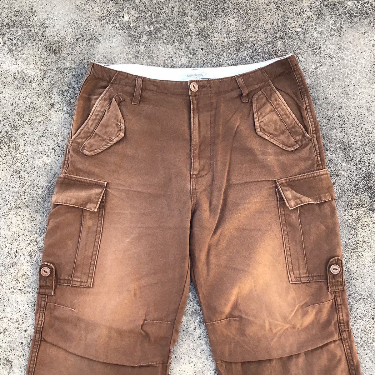 Japanese Brand Vintage Japanese Brand Faded Tactical Cargo Pants Size US 32 / EU 48 - 2 Thumbnail
