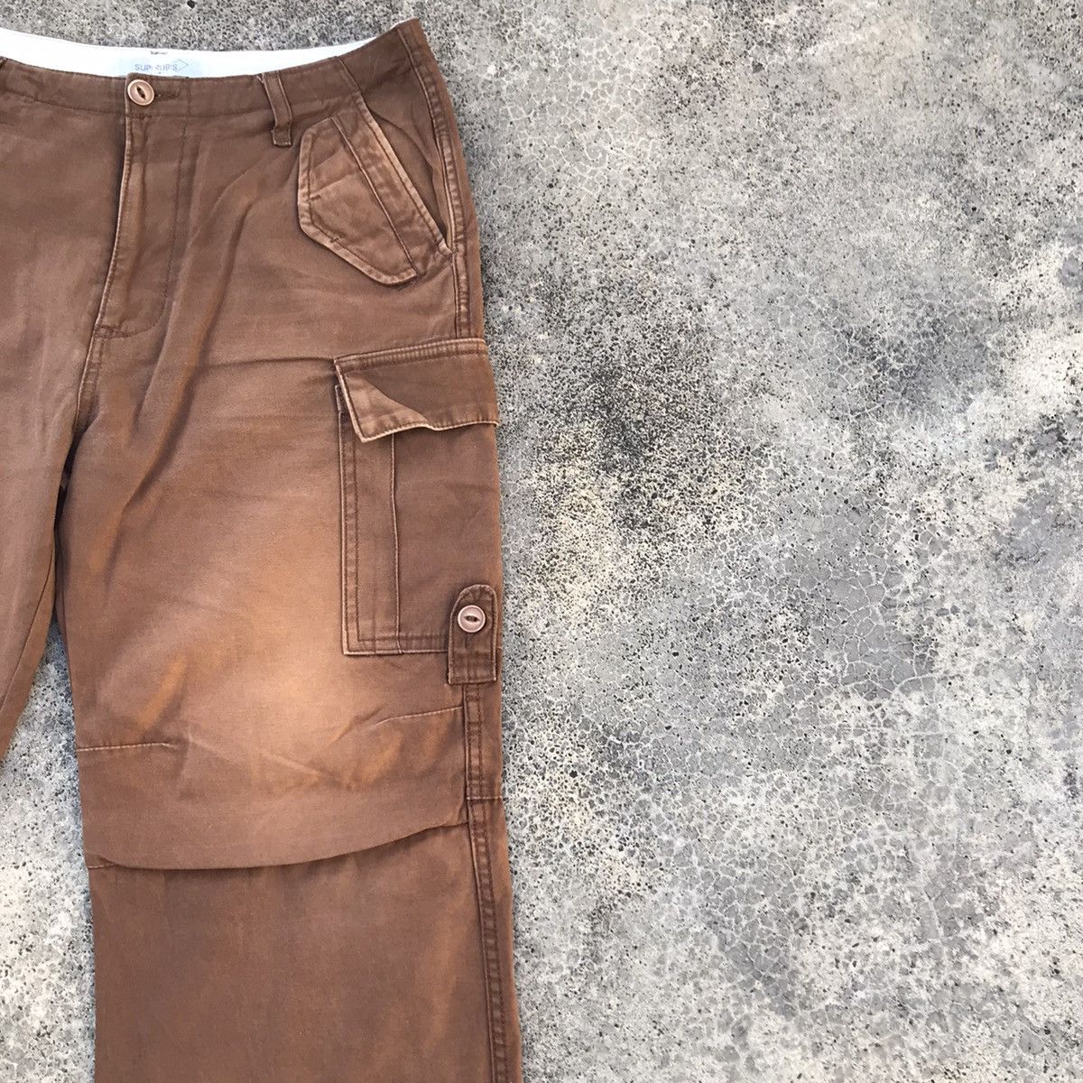 Japanese Brand Vintage Japanese Brand Faded Tactical Cargo Pants Size US 32 / EU 48 - 5 Thumbnail