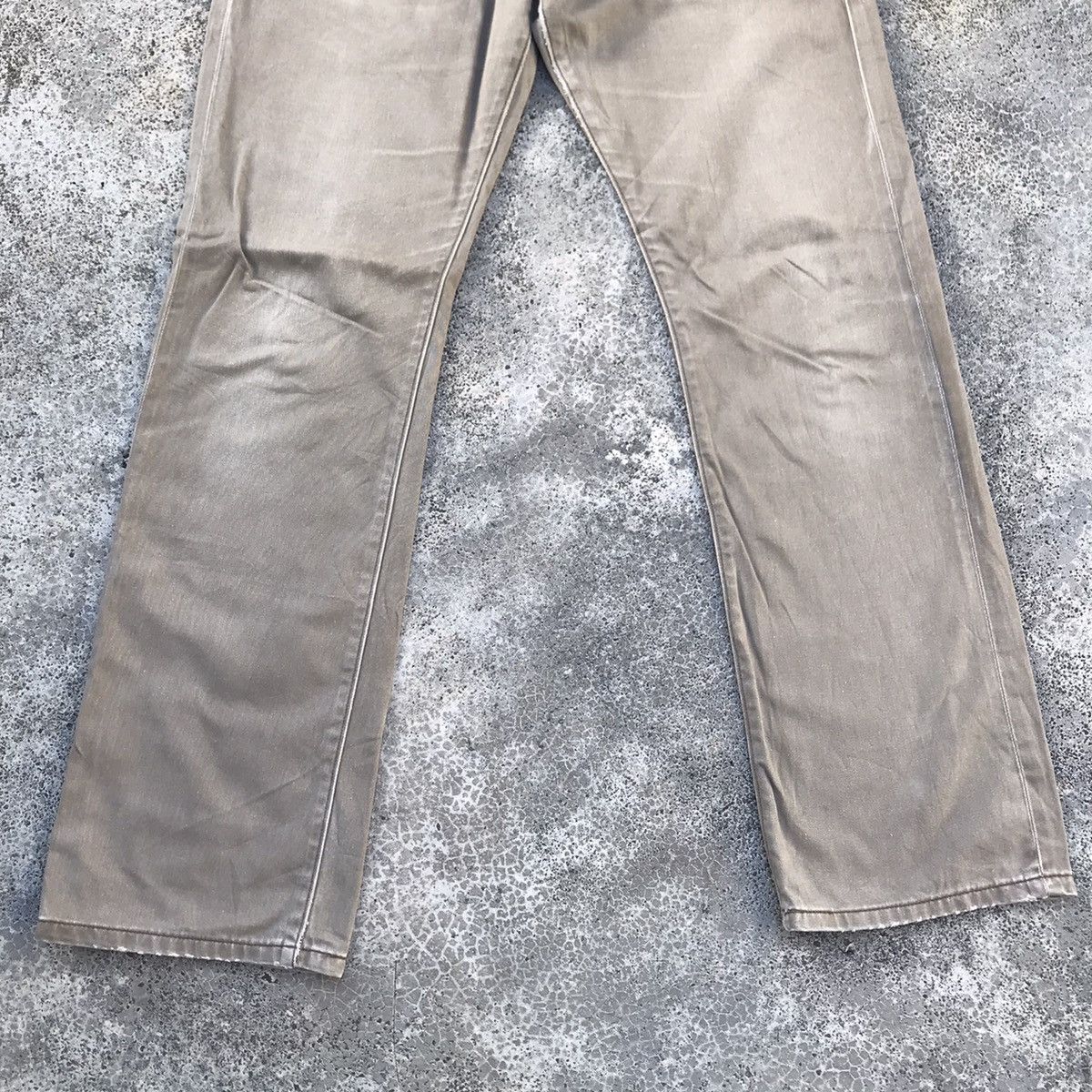 Levi's Distressed! Levi’s 523 Buckle Back Denim Pants Size US 31 - 3 Thumbnail
