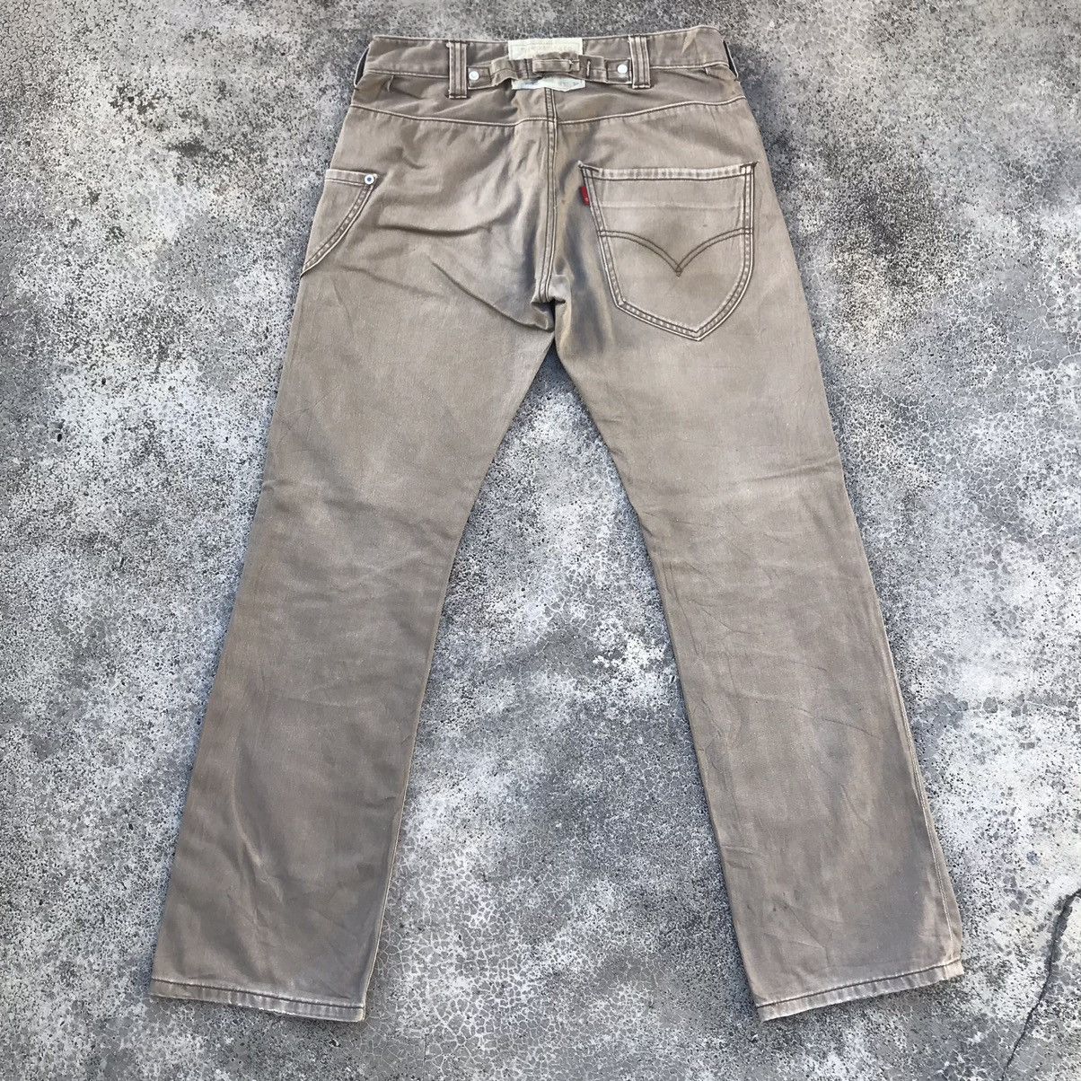 Levi's Distressed! Levi’s 523 Buckle Back Denim Pants Size US 31 - 20 Thumbnail
