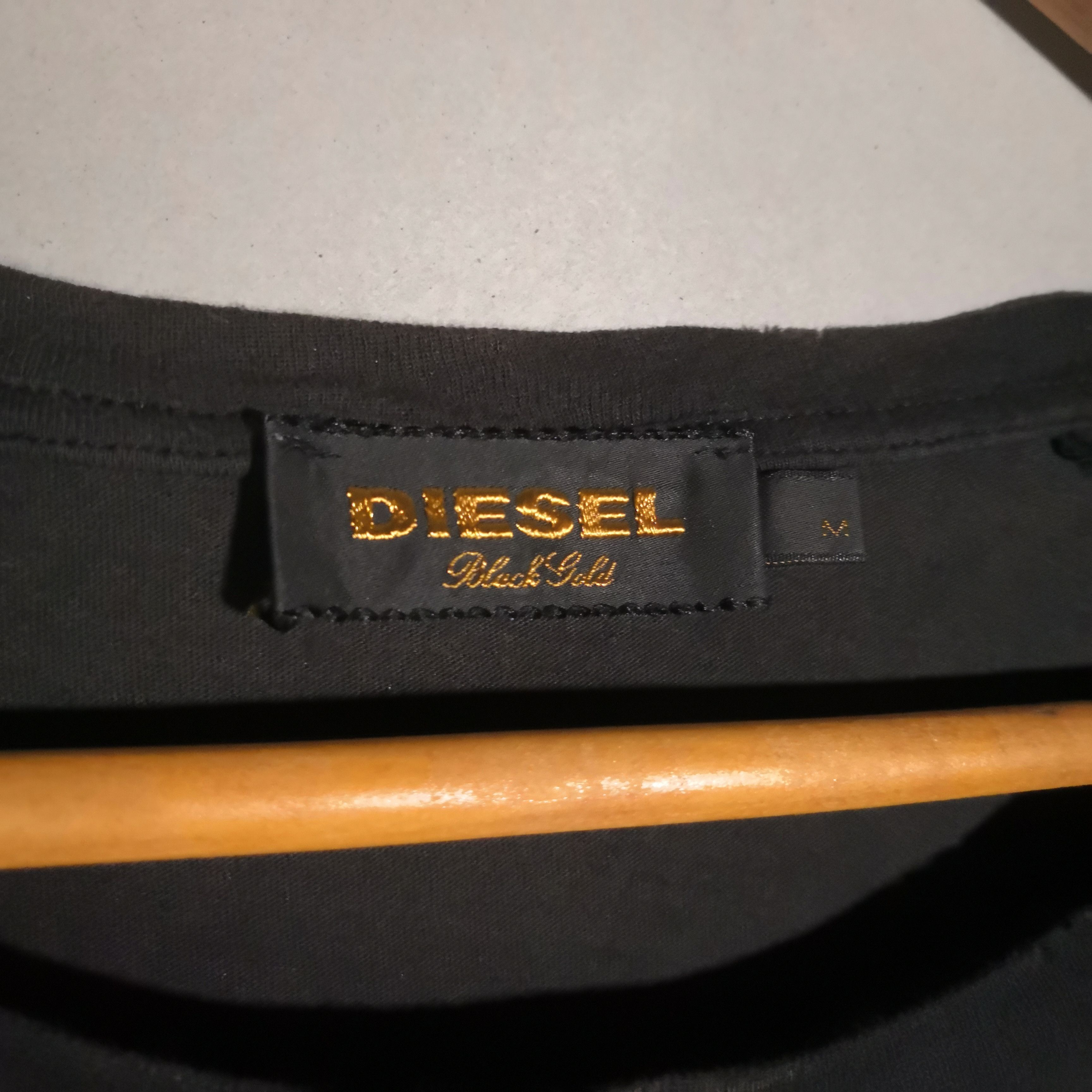Diesel × Diesel Black Gold Diesel Black Gold Ecole Des Mauvais Art Tee Size US M / EU 48-50 / 2 - 4 Thumbnail