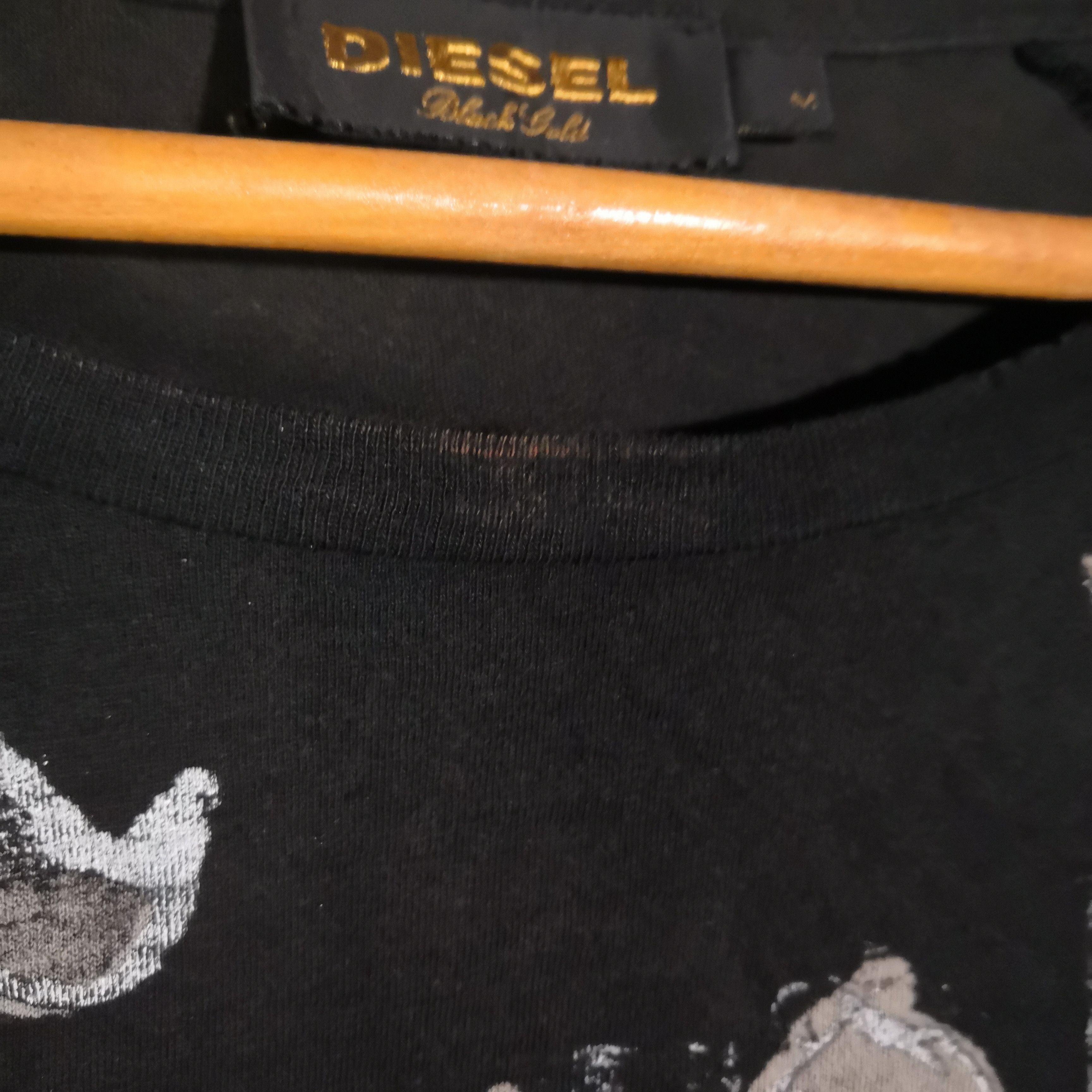 Diesel × Diesel Black Gold Diesel Black Gold Ecole Des Mauvais Art Tee Size US M / EU 48-50 / 2 - 5 Thumbnail