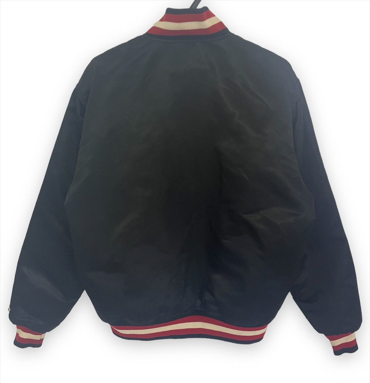 NBA 🔥Rare Vintage Chicago Bulls NBA Satin Jacket Size US L / EU 52-54 / 3 - 10 Thumbnail
