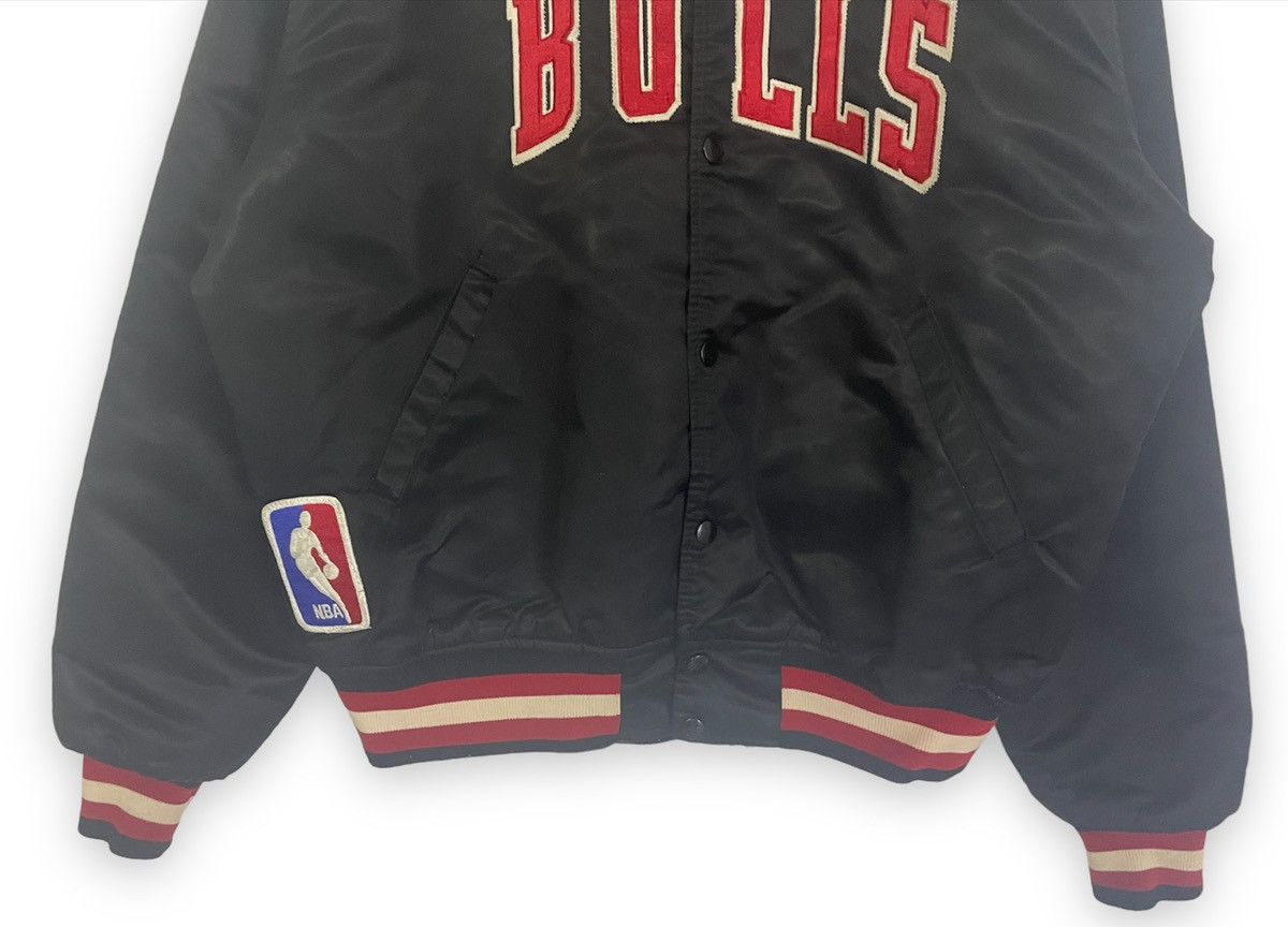 NBA 🔥Rare Vintage Chicago Bulls NBA Satin Jacket Size US L / EU 52-54 / 3 - 5 Thumbnail