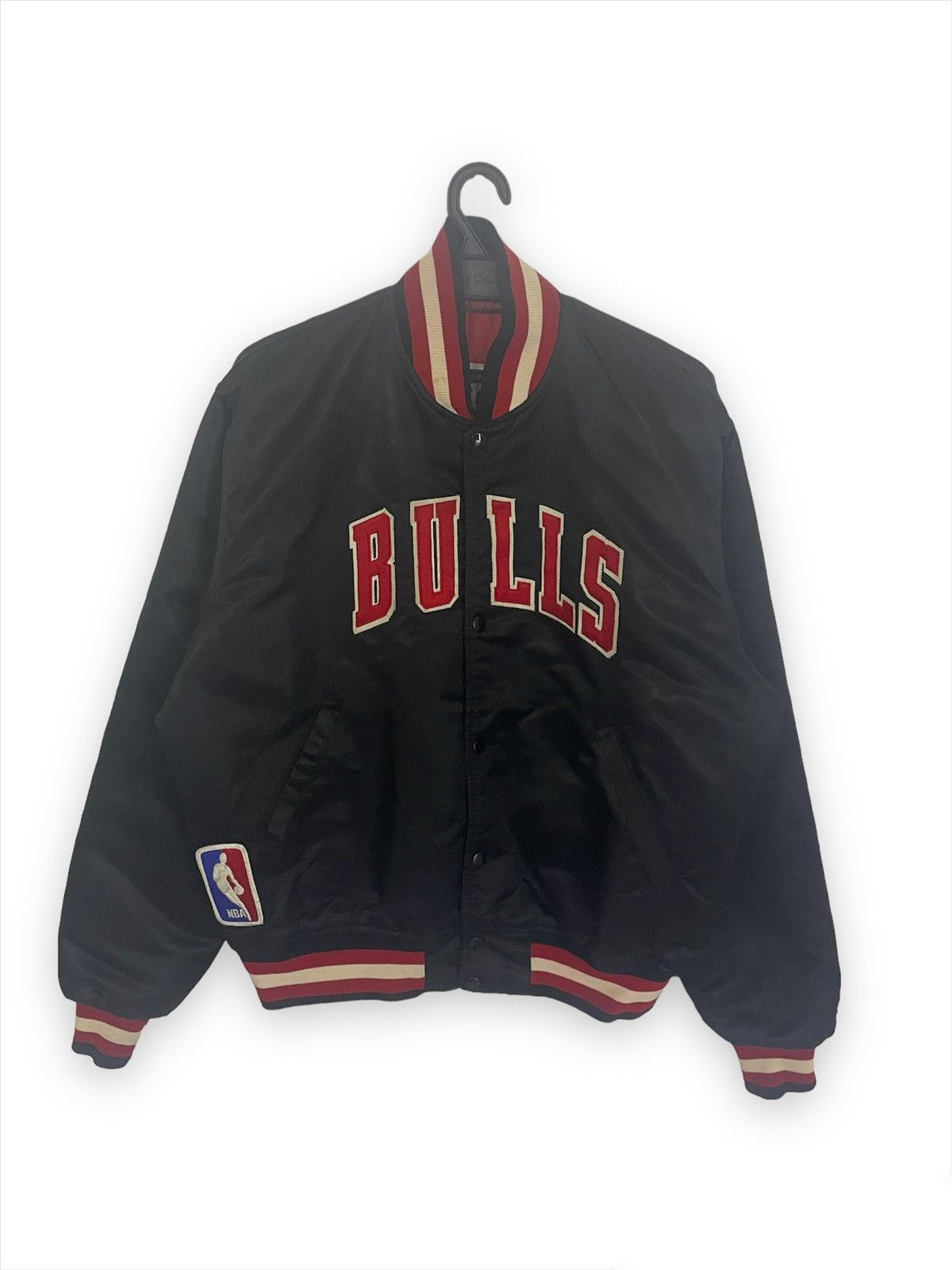 🔥Rare Vintage Chicago Bulls NBA Satin Jacket